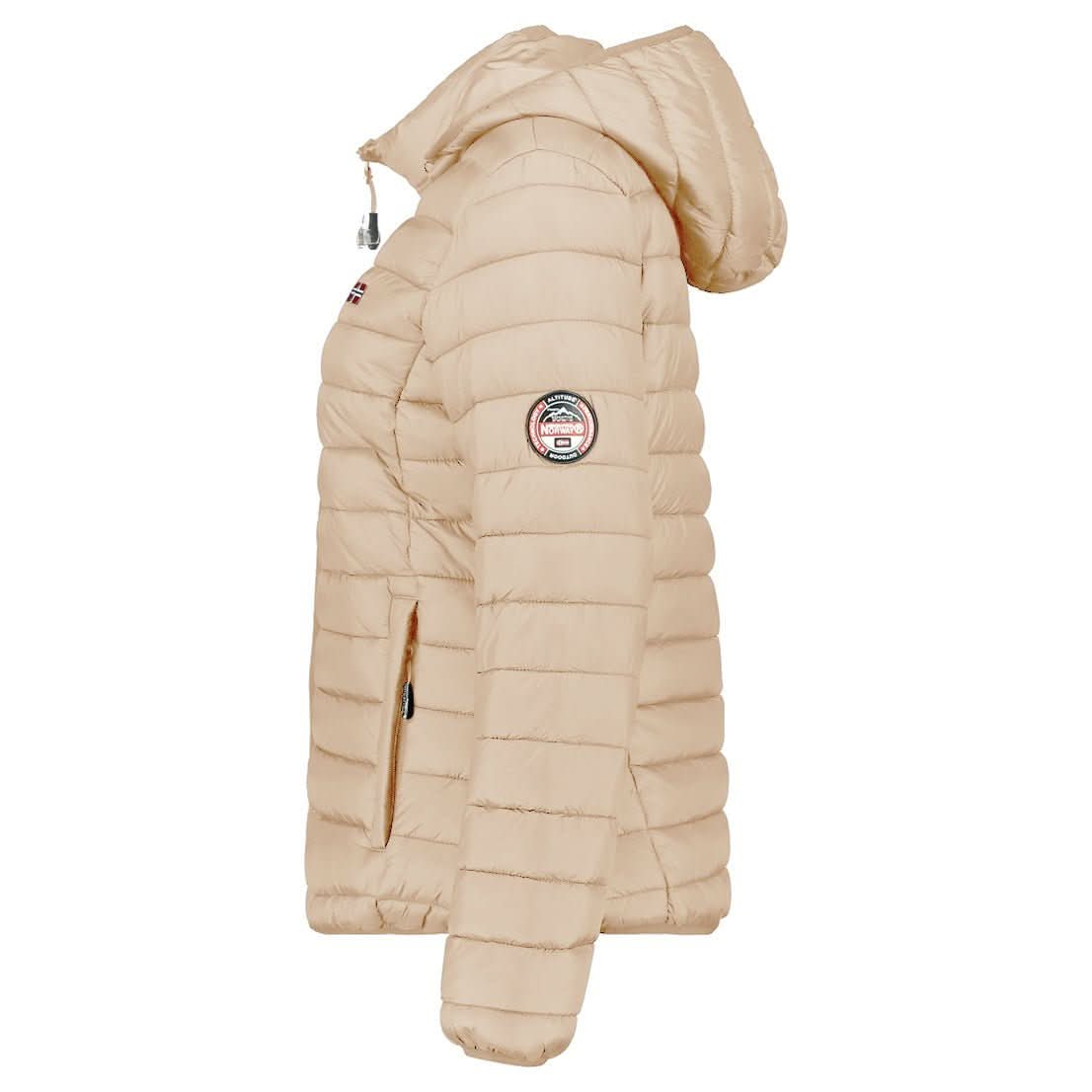 Veste Beige Bergans Of Norway TONSBERG LADY Taille S - Capuche Polycoton, Occasion