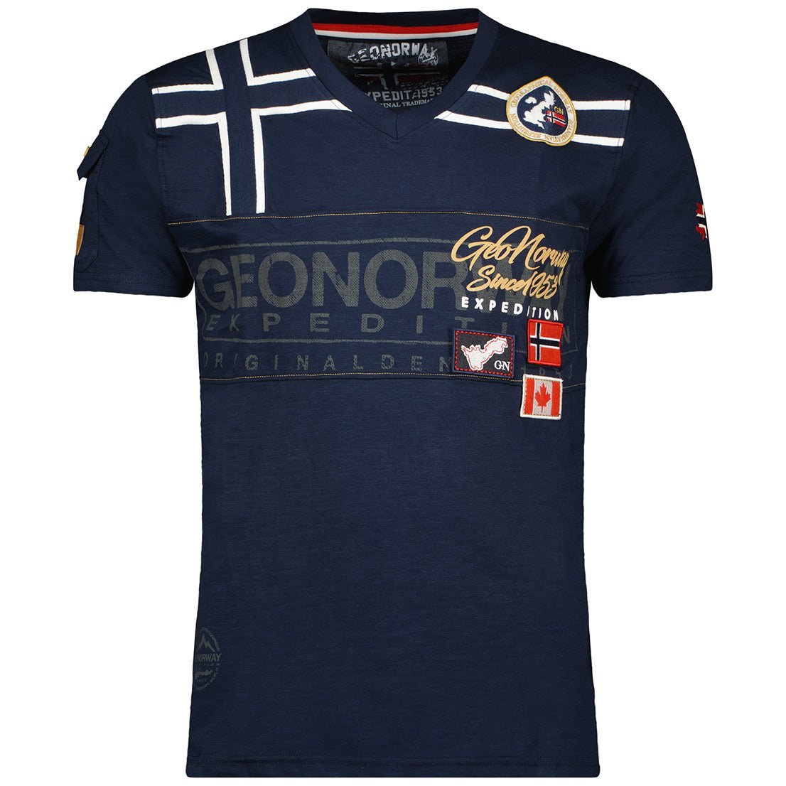 Geographical Norway Jaradock Homme - Short-sleeved T-shirt - Geographical Norway JARADOCK_MEN_BLANC_M_SDB-JARADOCK_MEN_BLANC_L_SDB-JARADOCK_MEN_BLANC_XL_SDB-JARADOCK_MEN_BLANC_XXL_SDB-JARADOCK_MEN_MARINE_S_SDB-JARADOCK_MEN_MARINE_M_SDB-JARADOCK_MEN_MARINE_L_SDB-JARADOCK_MEN_MARINE_XL_SDB-JARADOCK_MEN_MARINE_XXL_SDB-JARADOCK_MEN_MARINE_3XL_SDB