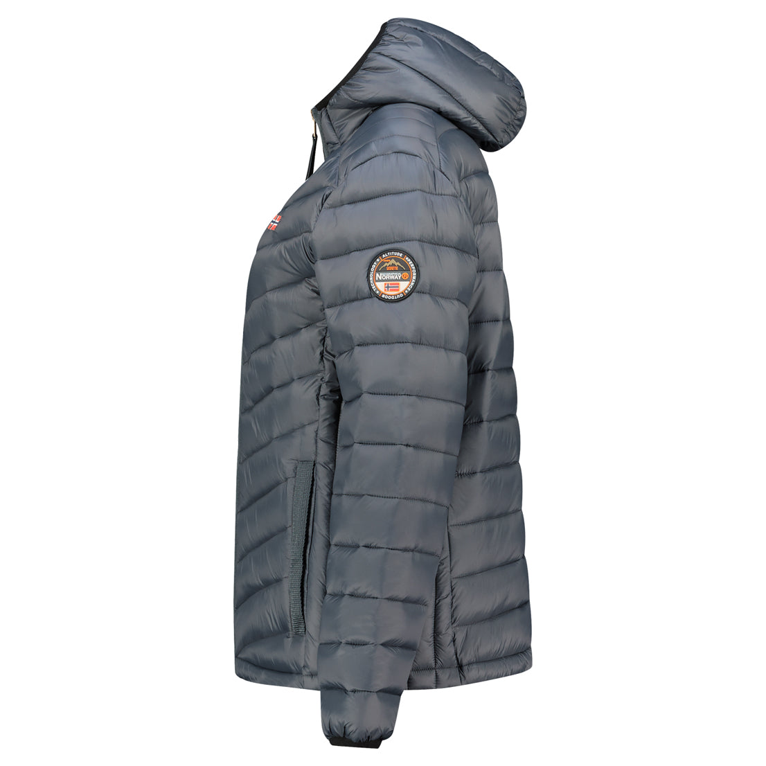  Geographical Norway CARLITI HOOD Femme - Blouson Gris Fonce