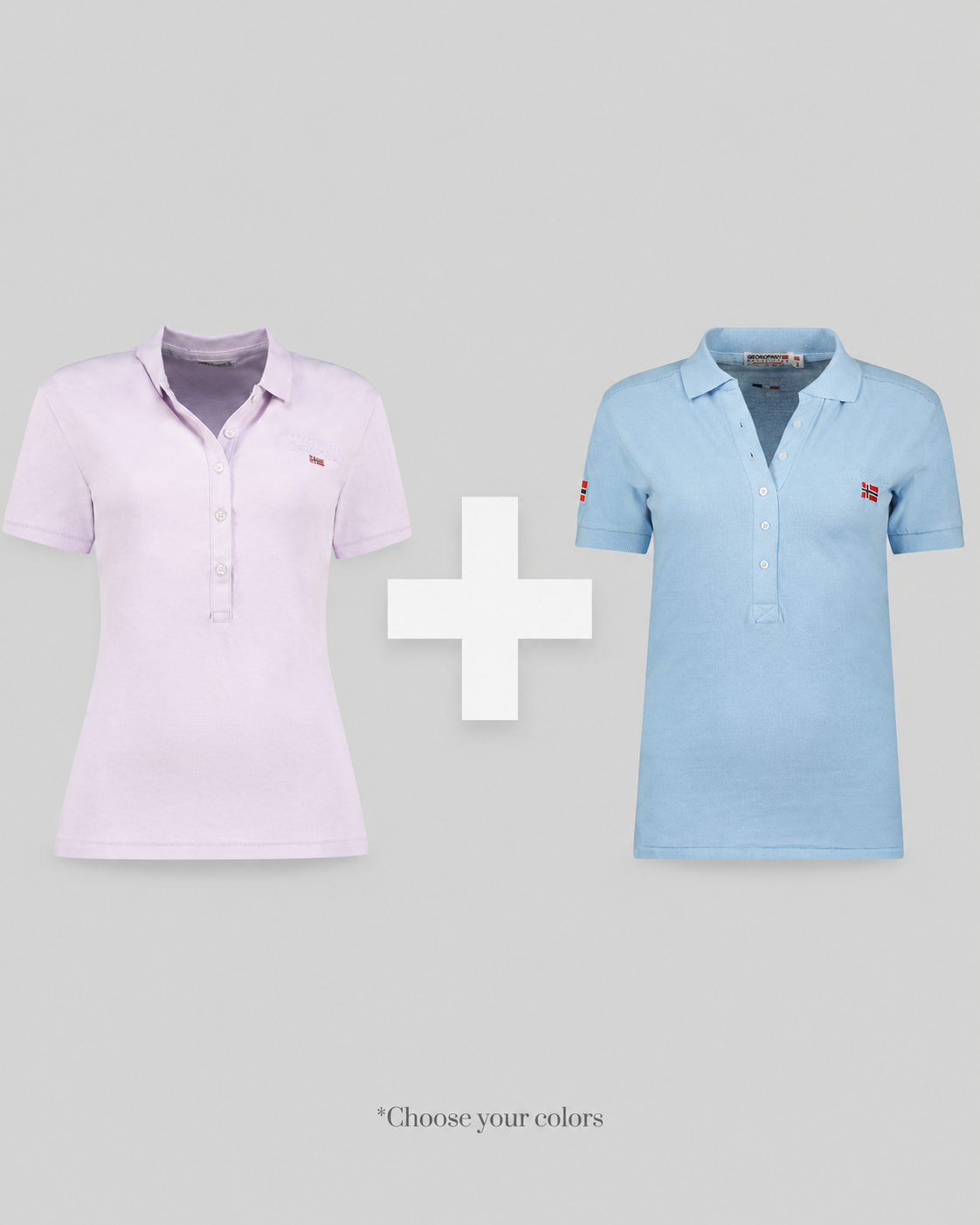 Poloshirt-Set für Damen: KRYSTALLINE und KERRY