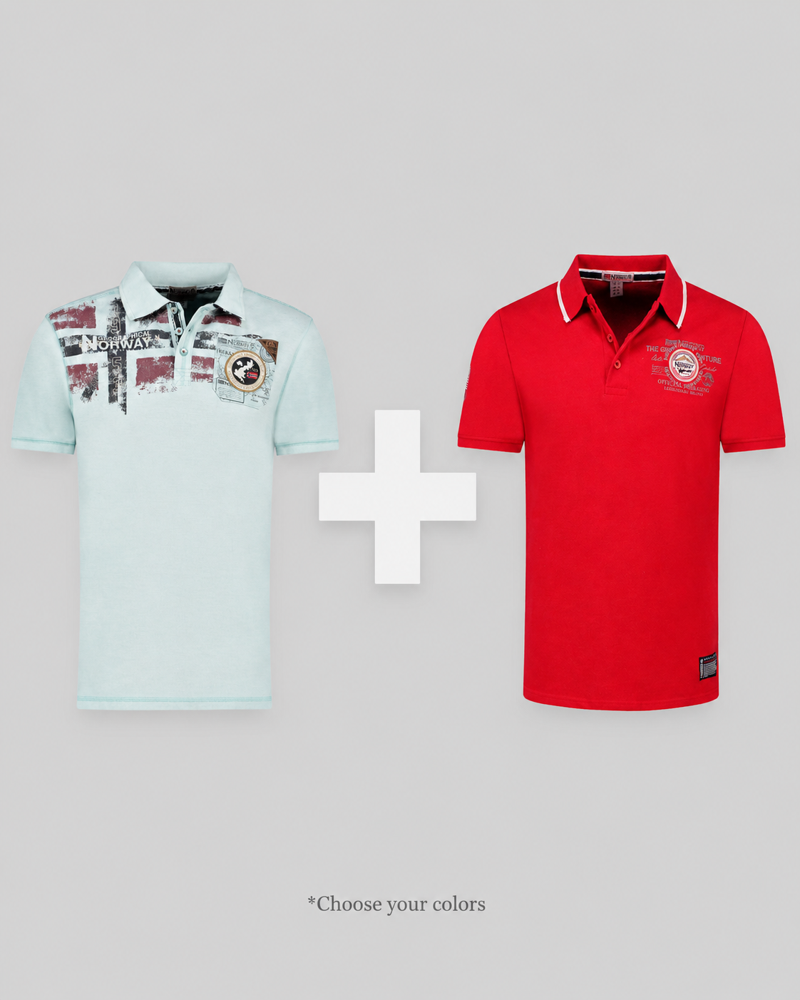 Poloshirt-Set für Herren von KIMAC und KILSVICK