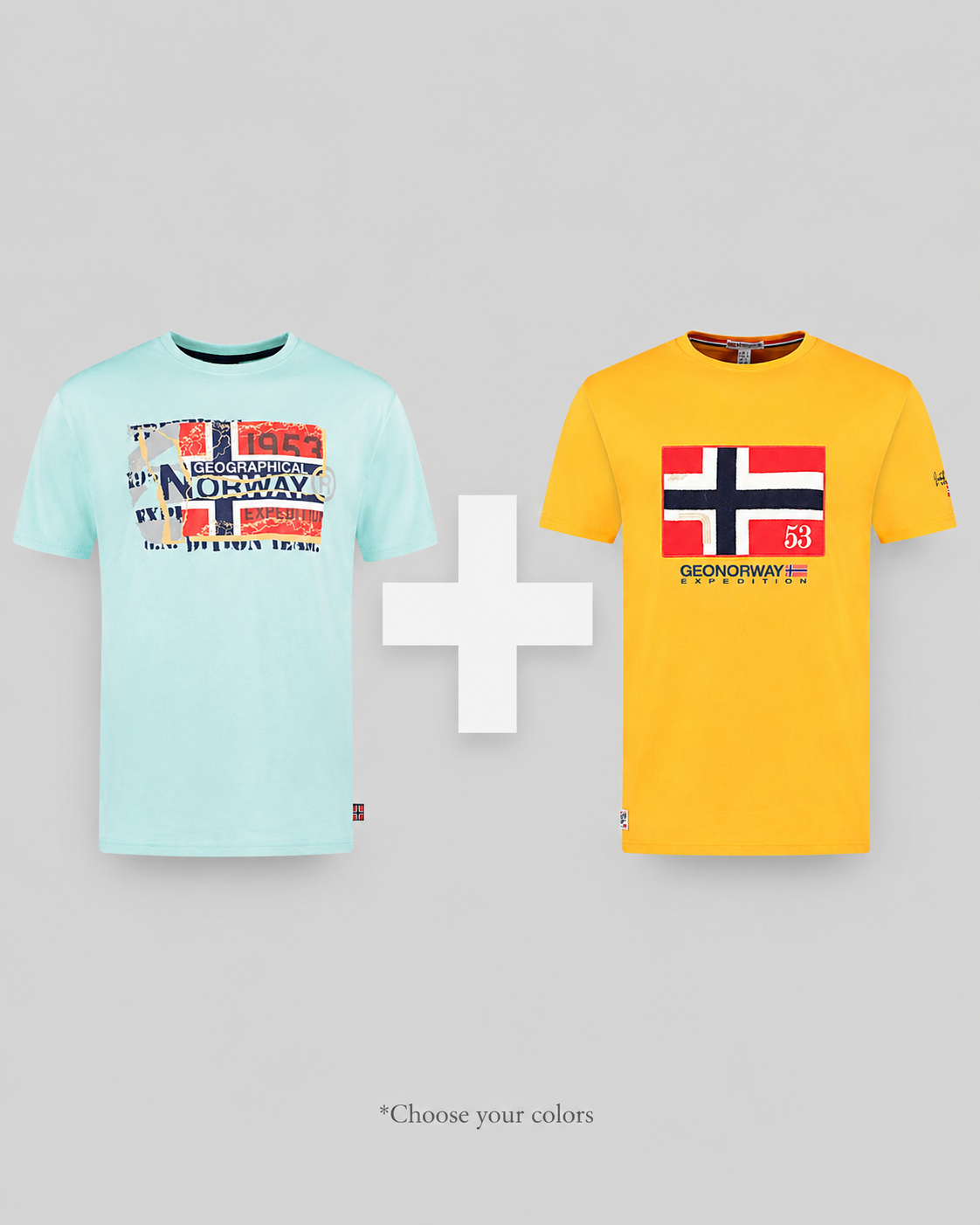 T-Shirt-Set für Herren von JAYTORN und J-NEWFLAG