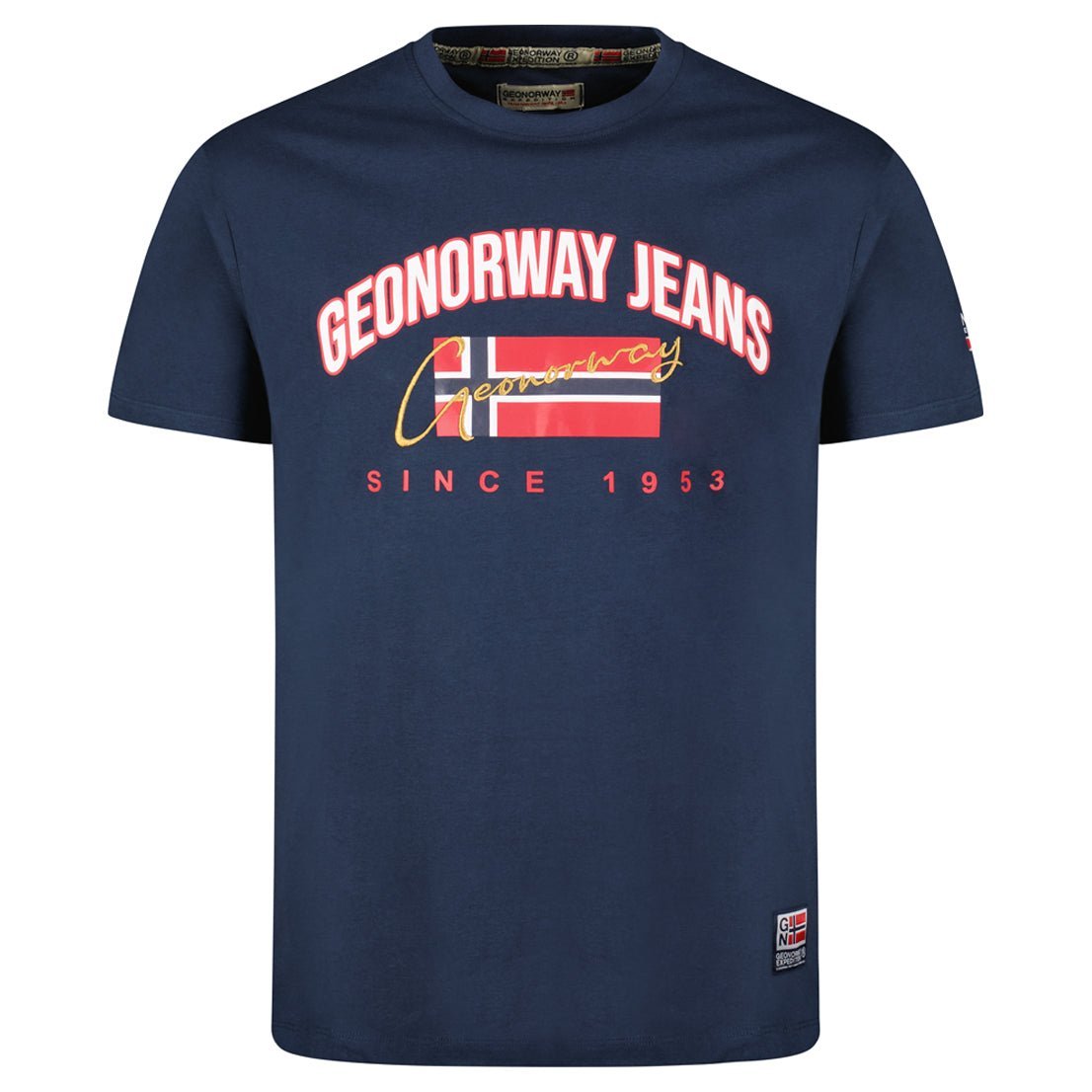 Geographical Norway Jhagen - T-shirt Homme Manches Courtes - Geographical Norway JHAGEN_MEN_GRIS_CLAIR_M_SDB-JHAGEN_MEN_MARINE_M_SDB-JHAGEN_MEN_BLANC_M_SDB-JHAGEN_MEN_GRIS_CLAIR_L_SDB-JHAGEN_MEN_MARINE_L_SDB-JHAGEN_MEN_BLANC_L_SDB-JHAGEN_MEN_GRIS_CLAIR_XL_SDB-JHAGEN_MEN_MARINE_XL_SDB-JHAGEN_MEN_BLANC_XL_SDB-JHAGEN_MEN_GRIS_CLAIR_XXL_SDB