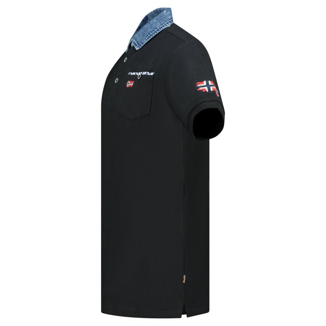 Geographical Norway Kerwin Homme - Polo avec poche, imprimés et détails drapeaux - Geographical Norway KERWIN_MEN_BLANC_CASSE_S_SDB-KERWIN_MEN_NOIR_S_SDB-KERWIN_MEN_MARINE_S_SDB-KERWIN_MEN_GRIS_CLAIR_S_SDB-KERWIN_MEN_BLANC_CASSE_M_SDB-KERWIN_MEN_MARINE_M_SDB-KERWIN_MEN_GRIS_CLAIR_M_SDB-KERWIN_MEN_NOIR_M_SDB-KERWIN_MEN_BLANC_CASSE_L_SDB-KERWIN_MEN_GRIS_CLAIR_L_SDB