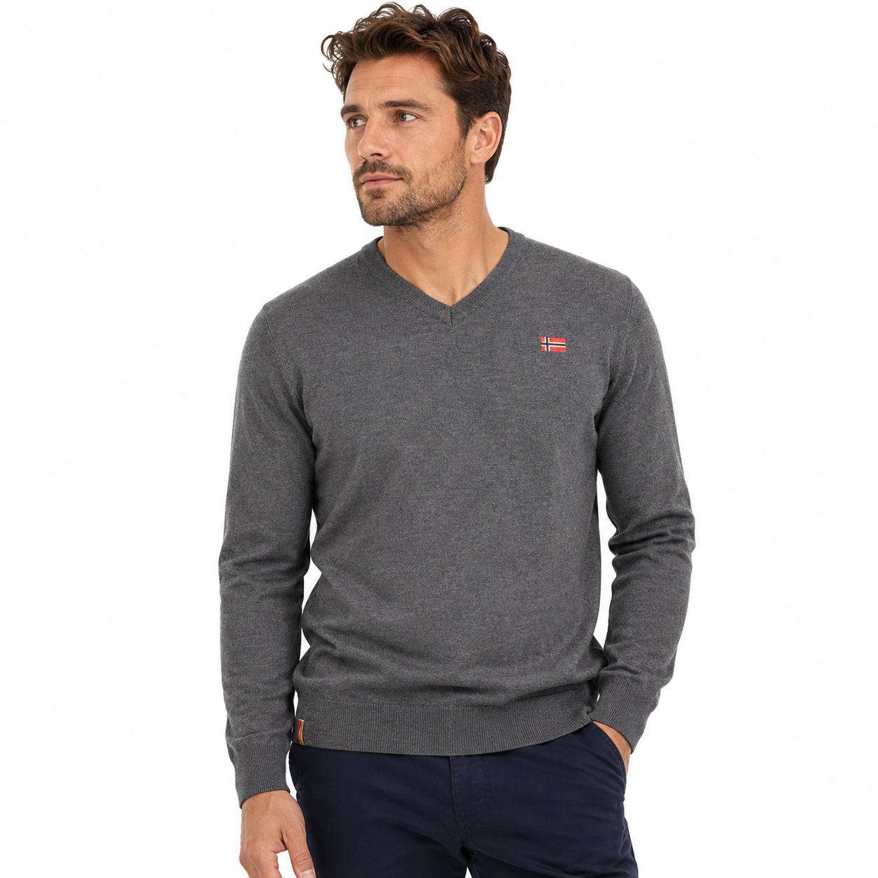 Geographical Norway Hombre FELIN - Jersey de cuello redondo