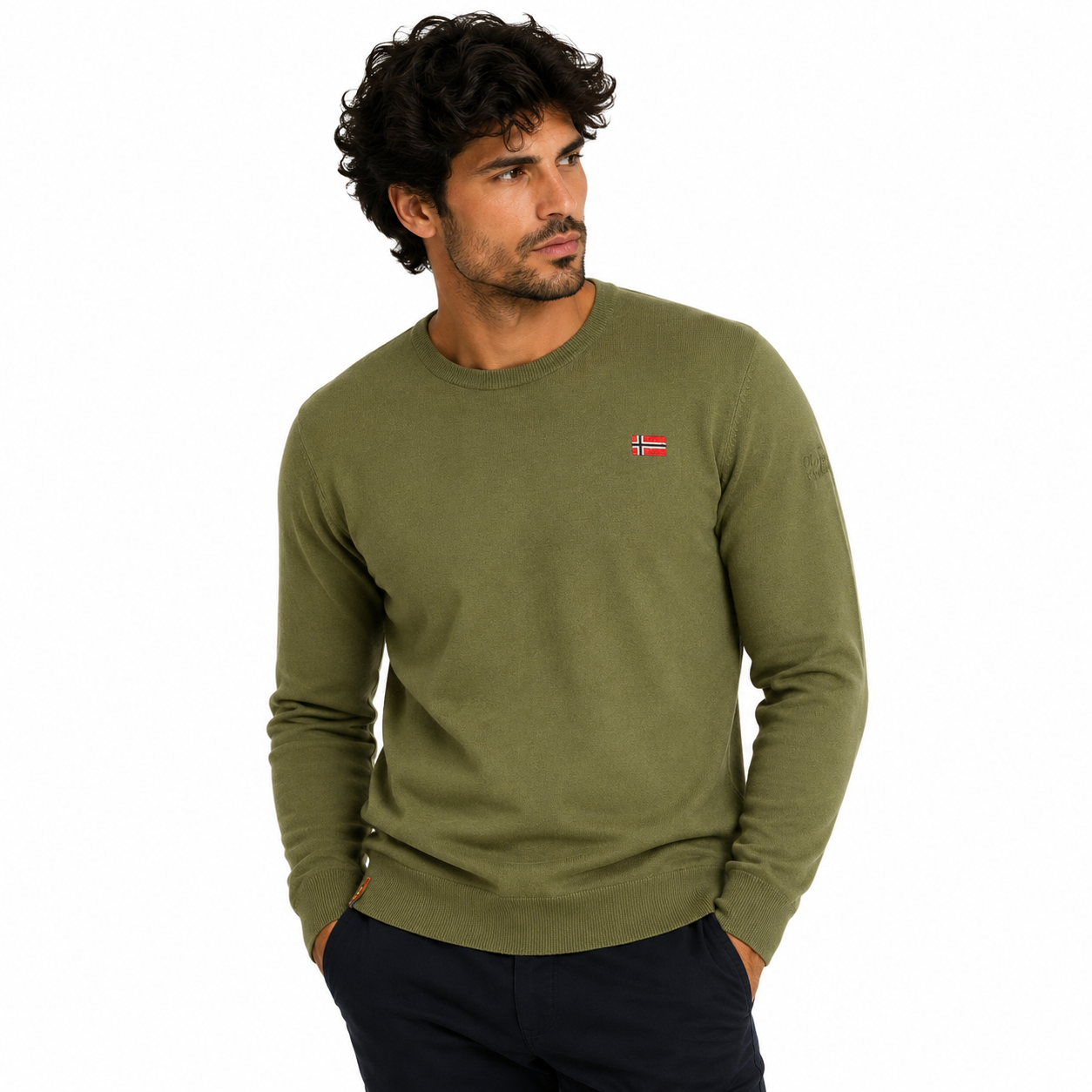 Geographical Norway FERASMO Hombre - Jersey de cuello redondo