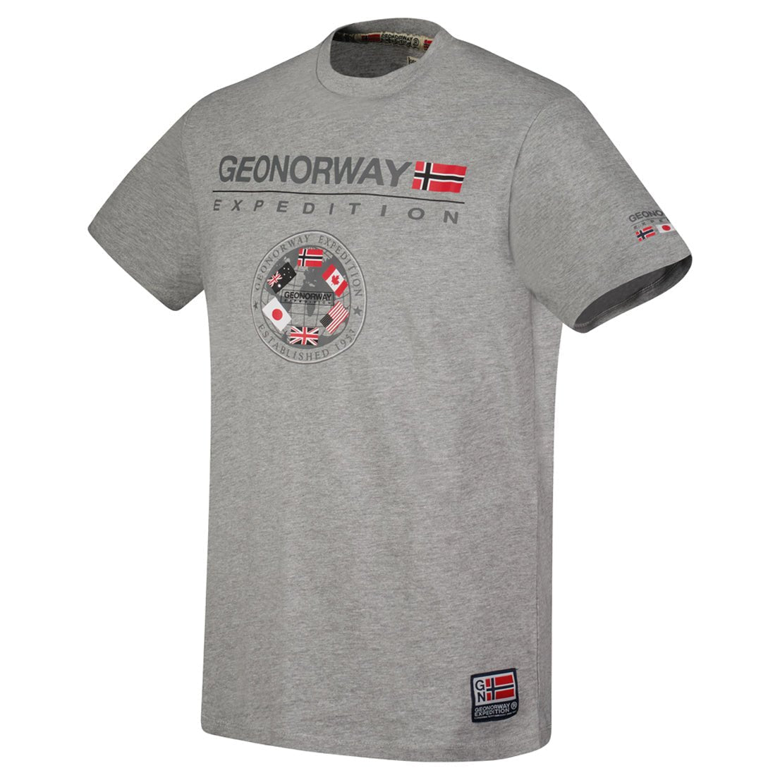 Geographical Norway Jvick Homme - T-shirt manches courtes - Geographical Norway JVICK_MEN_GRIS_CLAIR_M_SDB-JVICK_MEN_BLANC_M_SDB-JVICK_MEN_GRIS_CLAIR_L_SDB-JVICK_MEN_BLANC_L_SDB-JVICK_MEN_GRIS_CLAIR_XL_SDB-JVICK_MEN_BLANC_XL_SDB-JVICK_MEN_GRIS_CLAIR_XXL_SDB-JVICK_MEN_BLANC_XXL_SDB-JVICK_MEN_BLANC_3XL_SDB-JVICK_MEN_GRIS_CLAIR_3XL_SDB