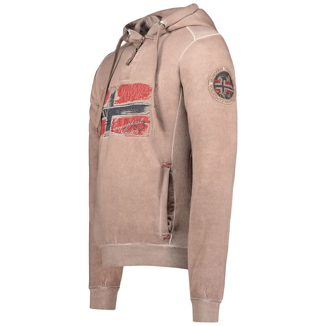 Geographical Norway Gacardi Homme - Kopfbedeckter Kapuzenpullover - Geographical Norway GACARDI_MEN_GRIS_FONCE_S_EO_SDB-GACARDI_MEN_MARINE_M_EO_SDB-GACARDI_MEN_TAUPE_S_EO_SDB-.GACARDI_MEN_BORDEAUX_M_EO_SDB-GACARDI_MEN_TAUPE_M_EO_SDB-GACARDI_MEN_GRAU_FONCE_M_EO_SDB-GACARDI_MEN_BORDEAUX_L_EO_SDB-GACARDI_MEN_MARINE_L_EO_SDB-GACARDI_MEN_BORDEAUX_XL_EO_SDB-GACARDI_MEN_TAUPE_L_EO_SDB