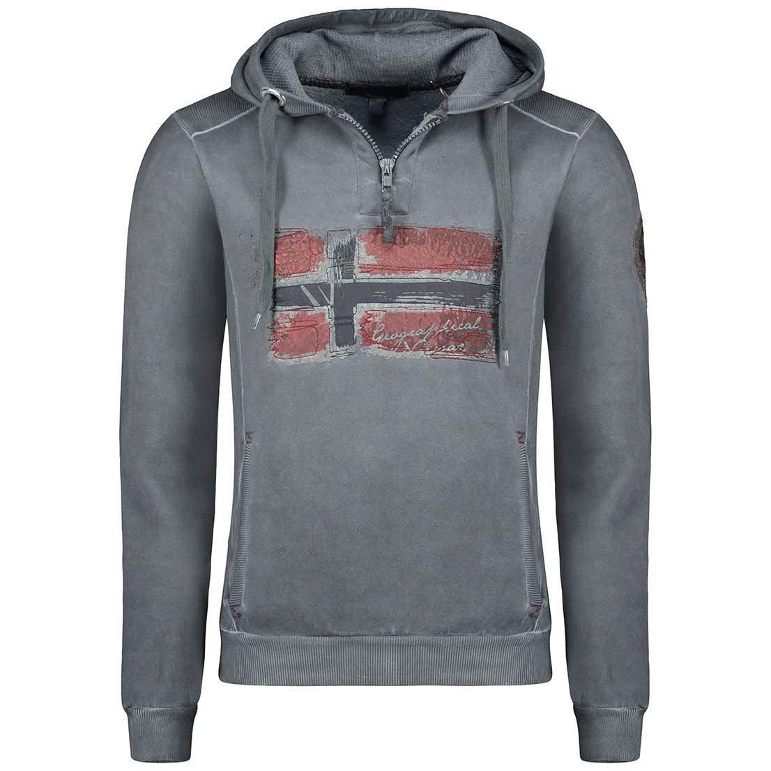 Geographical Norway Gacardi Homme - Kopfbedeckter Kapuzenpullover - Geographical Norway GACARDI_MEN_GRIS_FONCE_S_EO_SDB-GACARDI_MEN_MARINE_M_EO_SDB-GACARDI_MEN_TAUPE_S_EO_SDB-.GACARDI_MEN_BORDEAUX_M_EO_SDB-GACARDI_MEN_TAUPE_M_EO_SDB-GACARDI_MEN_GRAU_FONCE_M_EO_SDB-GACARDI_MEN_BORDEAUX_L_EO_SDB-GACARDI_MEN_MARINE_L_EO_SDB-GACARDI_MEN_BORDEAUX_XL_EO_SDB-GACARDI_MEN_TAUPE_L_EO_SDB