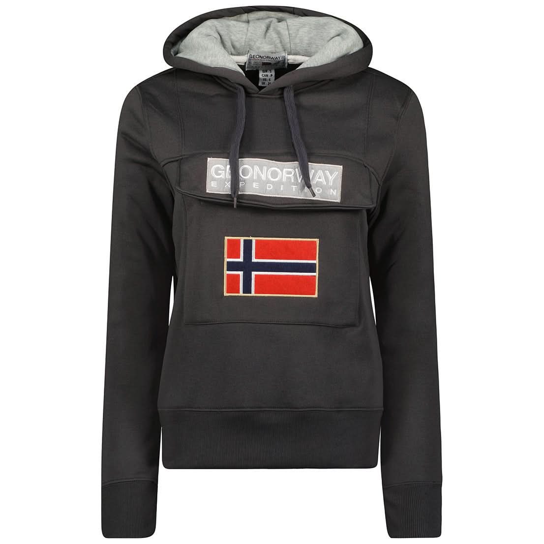 Geographical Norway Gadrien Femme  - Sweat à capuche - Geographical Norway GADRIEN_LADY_BORDEAUX_S_SDB-GADRIEN_LADY_BLANC_S_SDB-GADRIEN_LADY_GRENAT_S_SDB-GADRIEN_LADY_GRIS_CLAIR_S_SDB-GADRIEN_LADY_GRIS_FONCE_S_SDB-GADRIEN_LADY_NOIR_S_SDB-GADRIEN_LADY_MARINE_S_SDB-GADRIEN_LADY_BORDEAUX_M_SDB-GADRIEN_LADY_BLANC_M_SDB-GADRIEN_LADY_GRENAT_M_SDB
