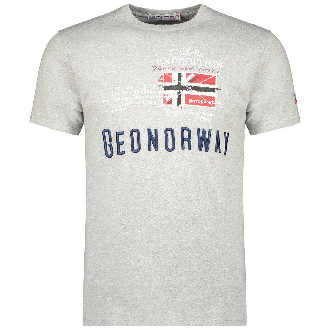 Geographical Norway Jason Homme - T-shirt Col Rond et Manches Courtes - Geographical Norway JASON_MEN_GRIS_CLAIR_S_SDB-JASON_MEN_NOIR_S_SDB-JASON_MEN_GRIS_CLAIR_M_SDB-JASON_MEN_ROUGE_M_SDB-JASON_MEN_NOIR_M_SDB-JASON_MEN_MARINE_M_SDB-JASON_MEN_GRIS_CLAIR_L_SDB-JASON_MEN_ROUGE_L_SDB-JASON_MEN_NOIR_L_SDB-JASON_MEN_MARINE_L_SDB