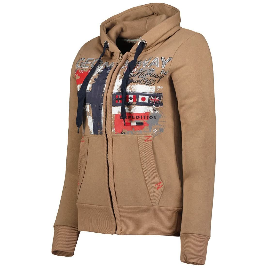 Geographical Norway Getchup Femme - Sweat à Capuche - Geographical Norway GETCHUP_LADY_MARINE_S_SDB-GETCHUP_LADY_MARINE_M_SDB-GETCHUP_LADY_MARINE_L_SDB-GETCHUP_LADY_MARINE_XL_SDB-GETCHUP_LADY_MARINE_XXL_SDB-GETCHUP_LADY_TAUPE_S_SDB-GETCHUP_LADY_TAUPE_M_SDB-GETCHUP_LADY_TAUPE_L_SDB-GETCHUP_LADY_TAUPE_XL_SDB-GETCHUP_LADY_NOIR_S_SDB