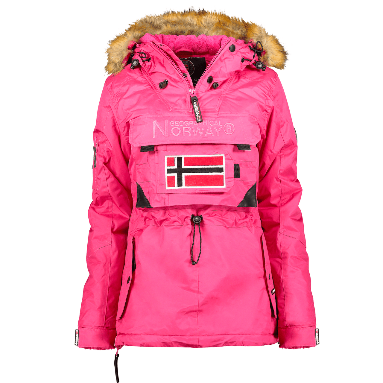 Geographical Norway Bulle Femme - Parka Passe-Tête à Capuche Fixe - Geographical Norway BULLE_LADY_ROSE_FLASH_S_SDB-BULLE_LADY_MARINE_S_SDB-BULLE_LADY_GRIS_CLAIR_S_SDB-BULLE_LADY_NOIR_S_SDB-BULLE_LADY_ROUGE_S_SDB-BULLE_LADY_ROSE_FLASH_M_SDB-BULLE_LADY_MARINE_M_SDB-BULLE_LADY_GRIS_CLAIR_M_SDB-BULLE_LADY_NOIR_M_SDB-BULLE_LADY_ROUGE_M_SDB