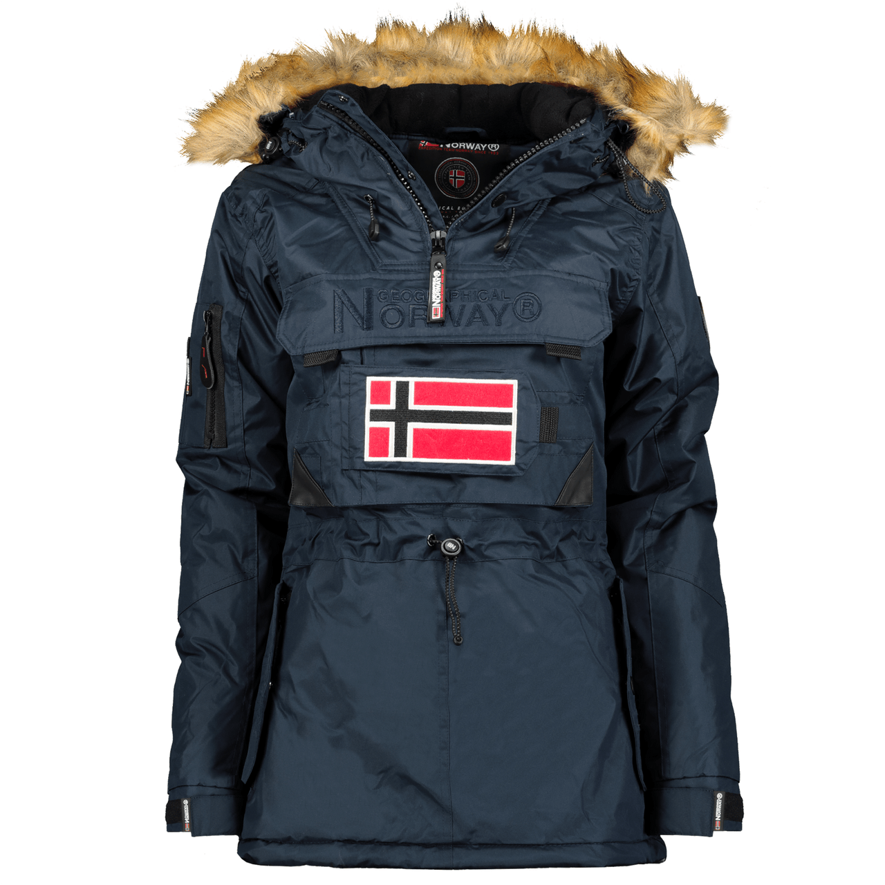 Geographical Norway Bulle Femme - Parka Passe-Tête à Capuche Fixe - Geographical Norway BULLE_LADY_ROSE_FLASH_S_SDB-BULLE_LADY_MARINE_S_SDB-BULLE_LADY_GRIS_CLAIR_S_SDB-BULLE_LADY_NOIR_S_SDB-BULLE_LADY_ROUGE_S_SDB-BULLE_LADY_ROSE_FLASH_M_SDB-BULLE_LADY_MARINE_M_SDB-BULLE_LADY_GRIS_CLAIR_M_SDB-BULLE_LADY_NOIR_M_SDB-BULLE_LADY_ROUGE_M_SDB