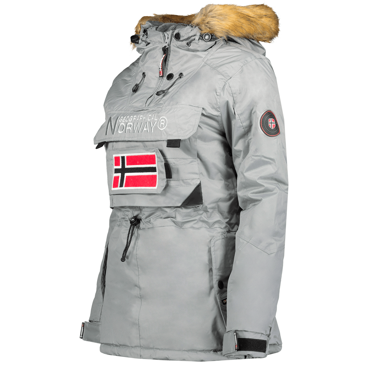 Geographical Norway Bulle Femme - Parka Passe-Tête à Capuche Fixe - Geographical Norway BULLE_LADY_ROSE_FLASH_S_SDB-BULLE_LADY_MARINE_S_SDB-BULLE_LADY_GRIS_CLAIR_S_SDB-BULLE_LADY_NOIR_S_SDB-BULLE_LADY_ROUGE_S_SDB-BULLE_LADY_ROSE_FLASH_M_SDB-BULLE_LADY_MARINE_M_SDB-BULLE_LADY_GRIS_CLAIR_M_SDB-BULLE_LADY_NOIR_M_SDB-BULLE_LADY_ROUGE_M_SDB