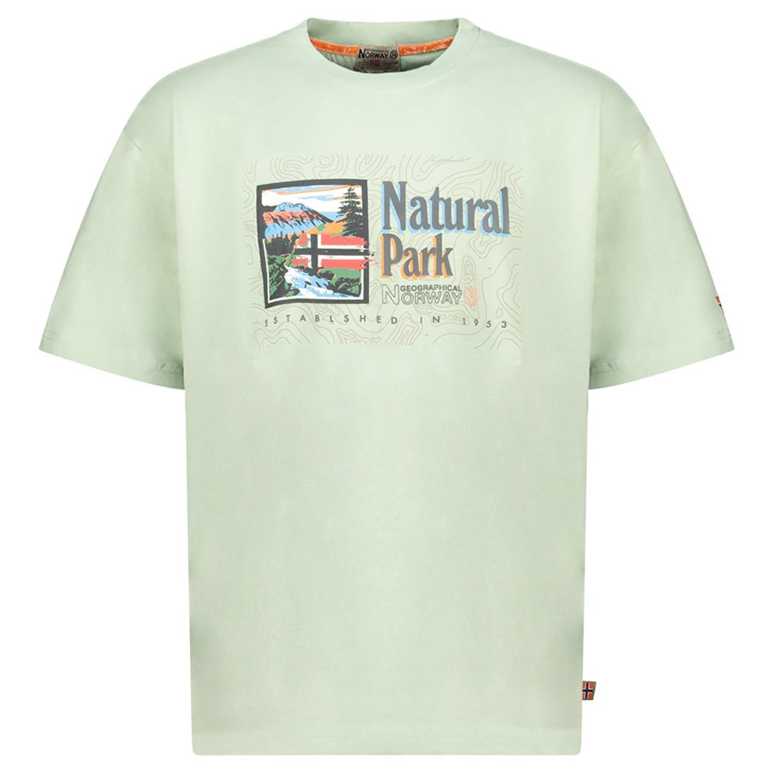 Geographical Norway Jpark Homme - T-shirt imprimé avec drapeaux - Geographical Norway JPARK_MEN_AMANDE_S_SDB-JPARK_MEN_NOIR_S_SDB-JPARK_MEN_BLANC_CASSE_S_SDB-JPARK_MEN_AMANDE_M_SDB-JPARK_MEN_BLANC_CASSE_M_SDB-JPARK_MEN_NOIR_M_SDB-JPARK_MEN_AMANDE_L_SDB-JPARK_MEN_BLANC_CASSE_L_SDB-JPARK_MEN_NOIR_L_SDB-JPARK_MEN_BLANC_CASSE_XL_SDB