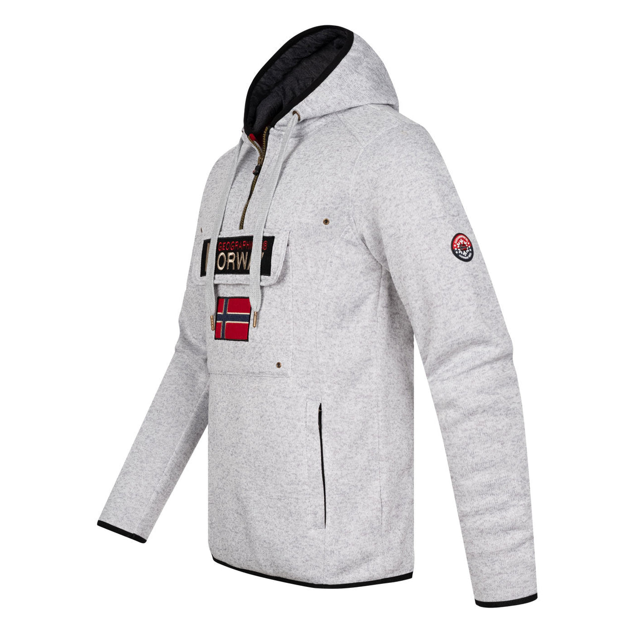 Geographical Norway Upclass Homme - Sweat à capuche col zippé - Geographical Norway UPCLASS_MEN_GRIS_CLAIR_S_SDB-UPCLASS_MEN_GRIS_FONCE_S_SDB-UPCLASS_MEN_BLANC_CASSE_M_SDB-UPCLASS_MEN_MARINE_M_SDB-UPCLASS_MEN_GRIS_CLAIR_M_SDB-UPCLASS_MEN_GRIS_FONCE_M_SDB-UPCLASS_MEN_NOIR_M_SDB-UPCLASS_MEN_BLANC_CASSE_L_SDB-UPCLASS_MEN_MARINE_L_SDB-UPCLASS_MEN_GRIS_CLAIR_L_SDB