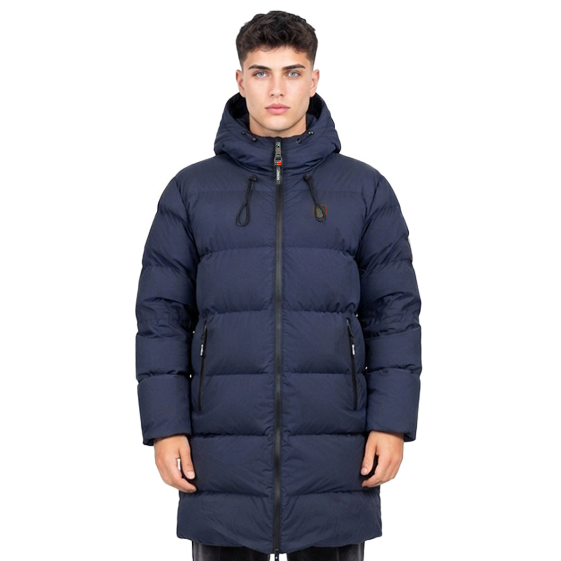Geographical Norway BARBARIAN Long Homme - Parka Marine