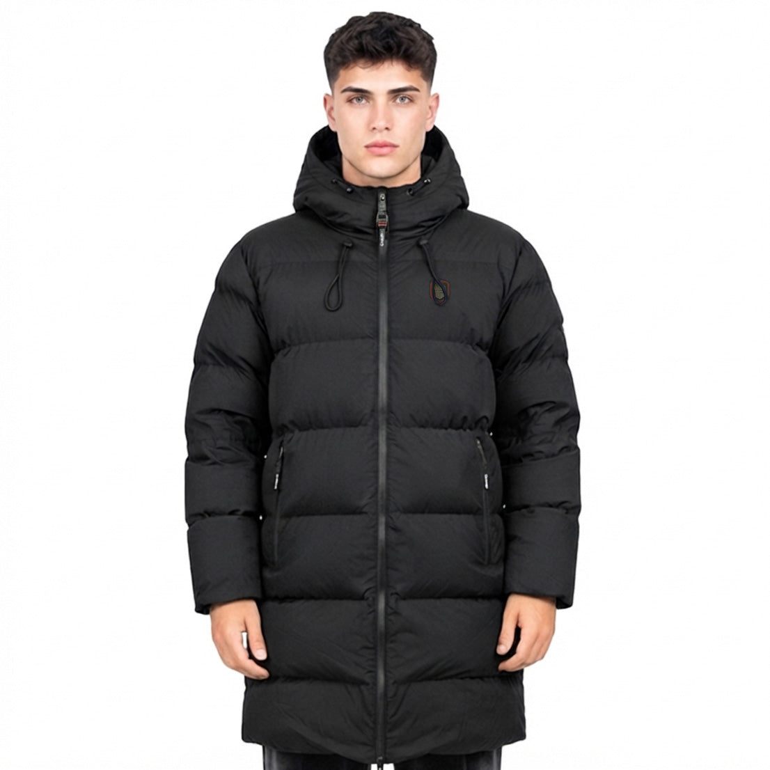 Geographical Norway BARBARIAN Long Homme - Parka Noir