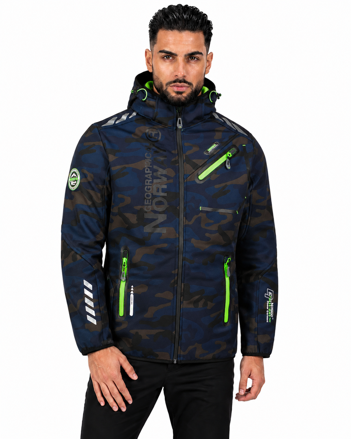 Geographical Norway ROYAUTE CAMO Uomo - Softshell