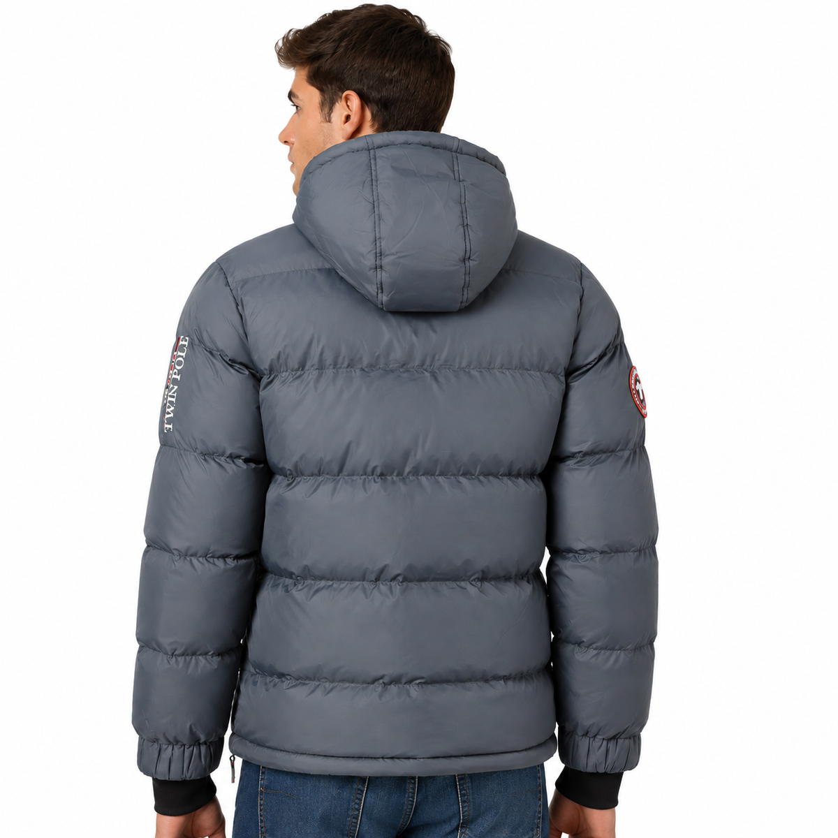Geographical Norway BLOKUS Homme - Parka Gris Fonce