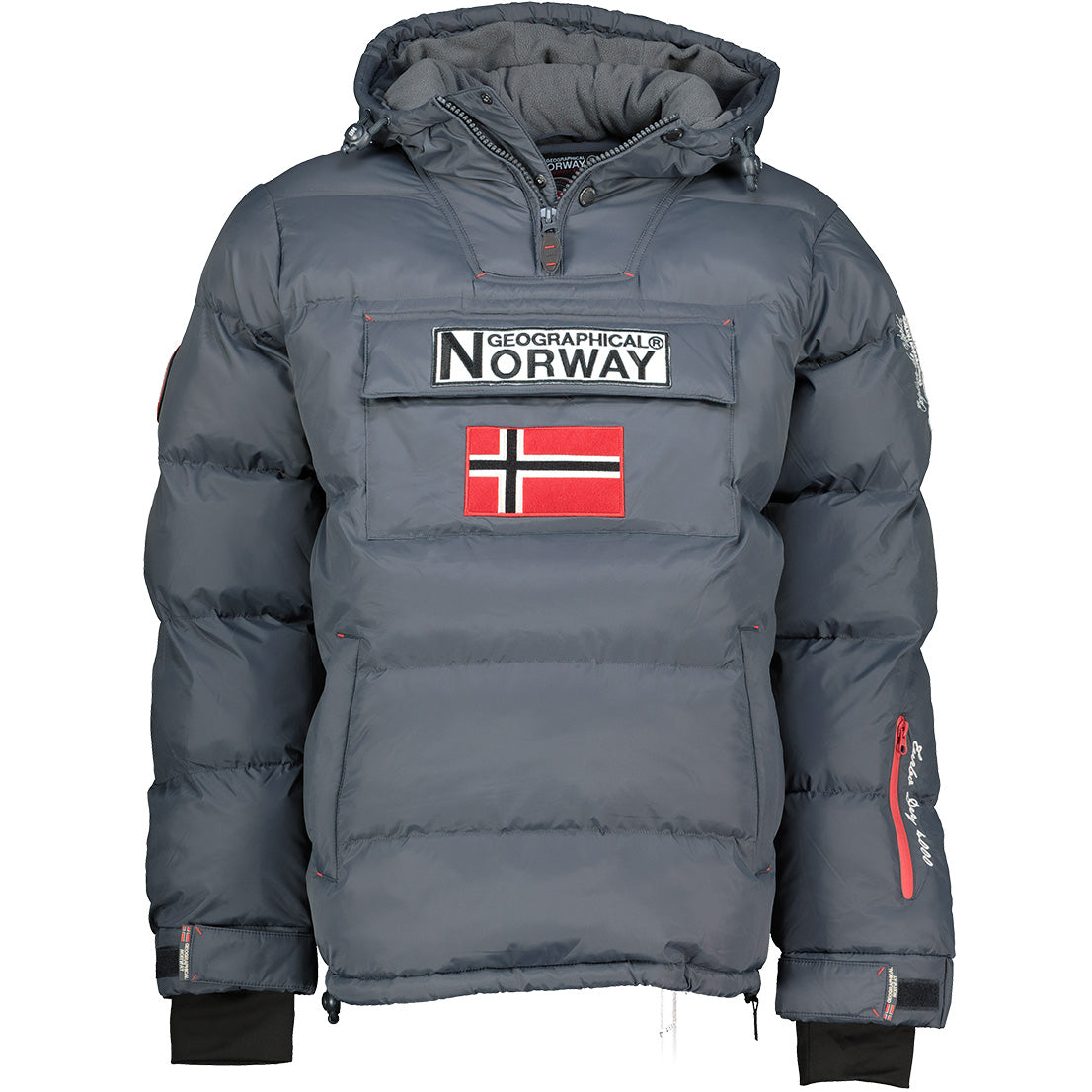 Geographical Norway BLOKUS Homme - Parka Gris Fonce