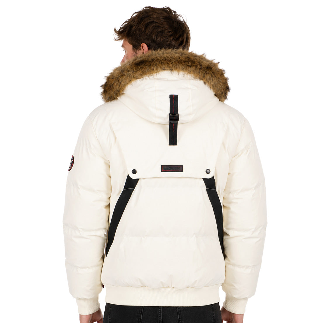 Geographical Norway CAMELEON Homme - Parka Creme