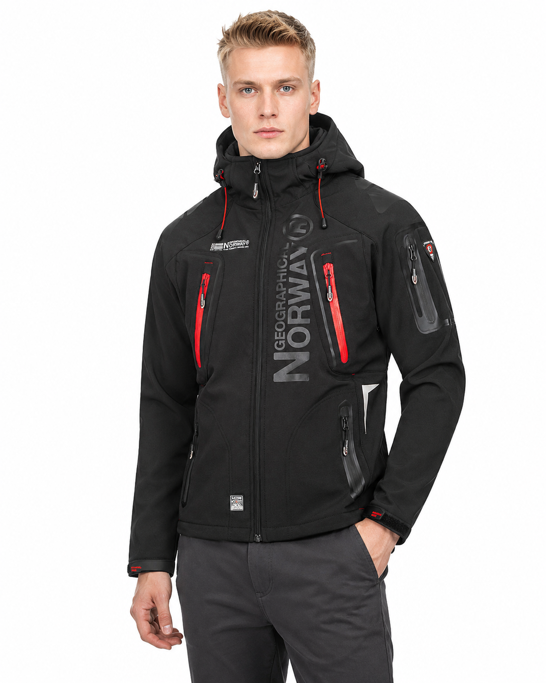 Geographical Norway TECHNO DARK Uomo -Softshell