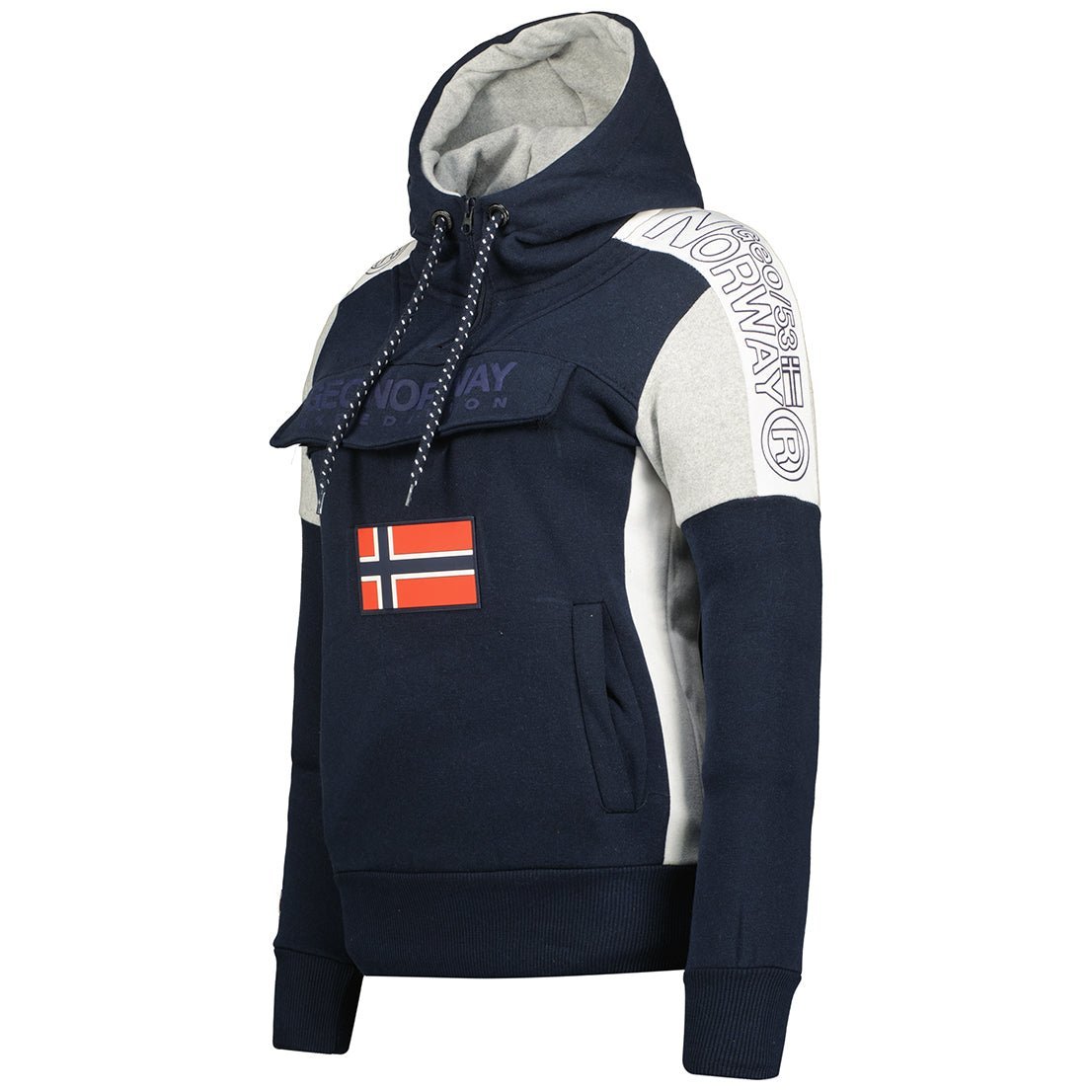 Geographical Norway Fago Femme - Sweat à capuche - Geographical Norway FAGO_LADY_NOIR_S_SDB-FAGO_LADY_MARINE_S_SDB-FAGO_LADY_GRIS_CLAIR_S_SDB-FAGO_LADY_ROUGE_S_SDB-FAGO_LADY_ROSE_FLASH_S_SDB-FAGO_LADY_NOIR_L_SDB-FAGO_LADY_MARINE_M_SDB-FAGO_LADY_GRIS_CLAIR_M_SDB-FAGO_LADY_ROUGE_M_SDB-FAGO_LADY_ROSE_FLASH_M_SDB