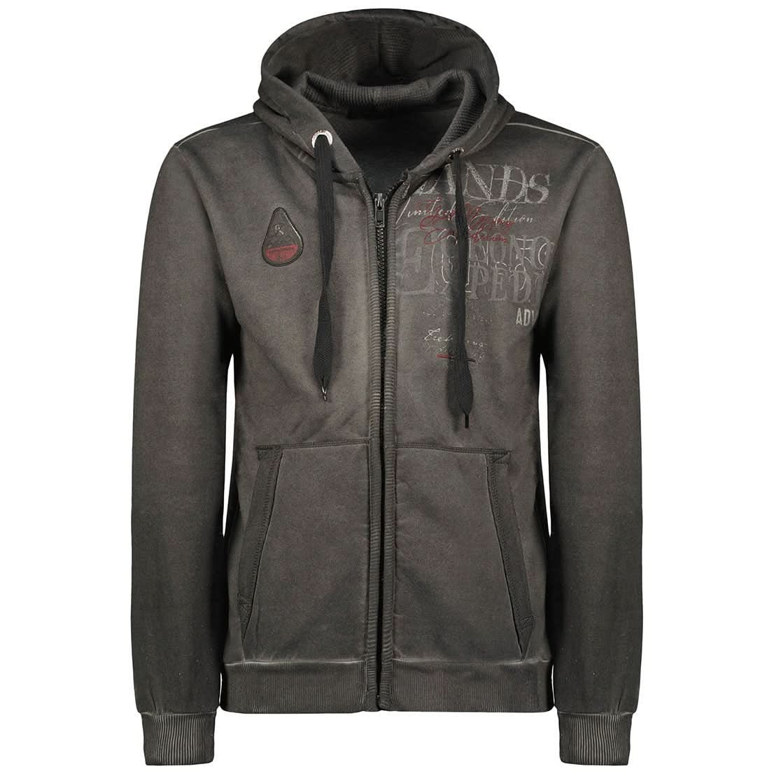 Geographical Norway Gadventure Homme - Sweat Zippé - Geographical Norway GADVENTURE_MEN_NOIR_M_SDB-GADVENTURE_MEN_BLANC_M_SDB-GADVENTURE_MEN_NOIR_L_SDB-GADVENTURE_MEN_BLANC_L_SDB-GADVENTURE_MEN_NOIR_XL_SDB-GADVENTURE_MEN_BLANC_XL_SDB-GADVENTURE_MEN_BLANC_XXL_SDB-GADVENTURE_MEN_NOIR_XXL_SDB-GADVENTURE_MEN_NOIR_3XL_SDB-GADVENTURE_MEN_BLEU_M_SDB