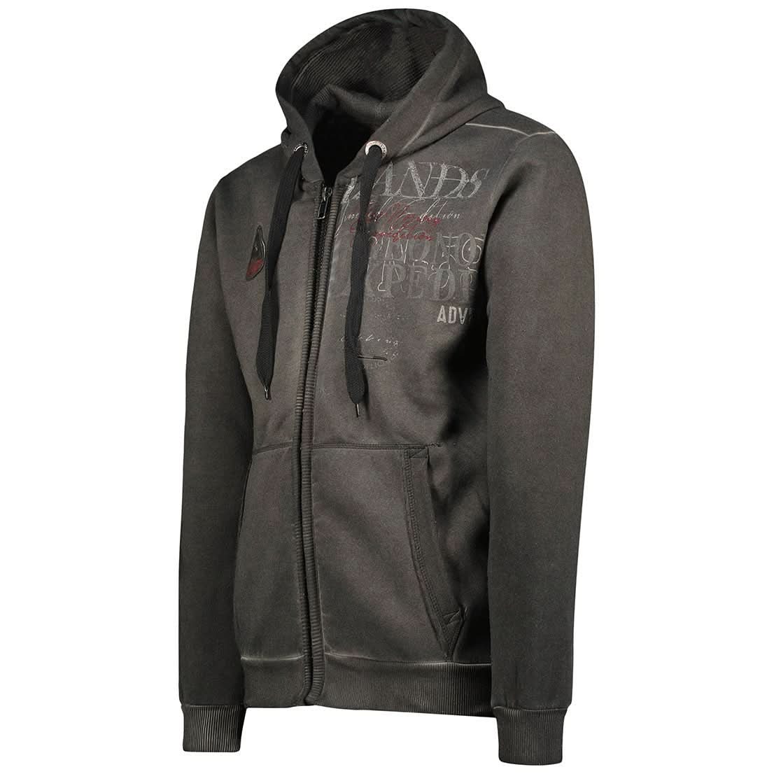 Geographical Norway Gadventure Homme - Sweat Zippé - Geographical Norway GADVENTURE_MEN_NOIR_M_SDB-GADVENTURE_MEN_BLANC_M_SDB-GADVENTURE_MEN_NOIR_L_SDB-GADVENTURE_MEN_BLANC_L_SDB-GADVENTURE_MEN_NOIR_XL_SDB-GADVENTURE_MEN_BLANC_XL_SDB-GADVENTURE_MEN_BLANC_XXL_SDB-GADVENTURE_MEN_NOIR_XXL_SDB-GADVENTURE_MEN_NOIR_3XL_SDB-GADVENTURE_MEN_BLEU_M_SDB