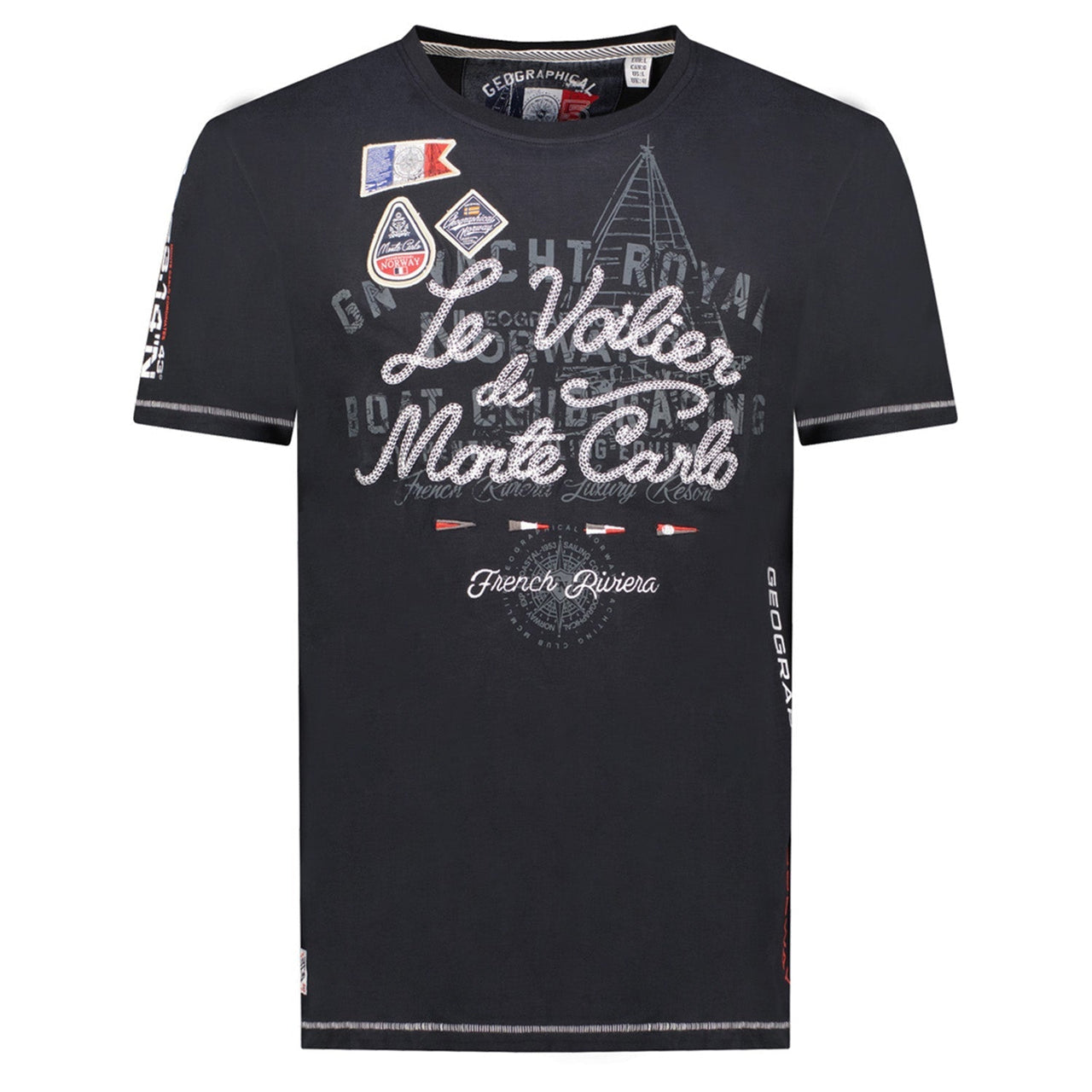 Geographical Norway JALVINIO Homme - T-shirt manches courtes, col rond - Geographical Norway JALVINIO_MEN_MARINE_M_SDB-JALVINIO_MEN_BLANC_M_SDB-JALVINIO_MEN_GRIS_CLAIR_M_SDB-JALVINIO_MEN_NOIR_M_SDB-JALVINIO_MEN_ROUGE_M_SDB-JALVINIO_MEN_BLANC_L_SDB-JALVINIO_MEN_GRIS_CLAIR_L_SDB-JALVINIO_MEN_ROUGE_L_SDB-JALVINIO_MEN_NOIR_L_SDB-JALVINIO_MEN_MARINE_L_SDB