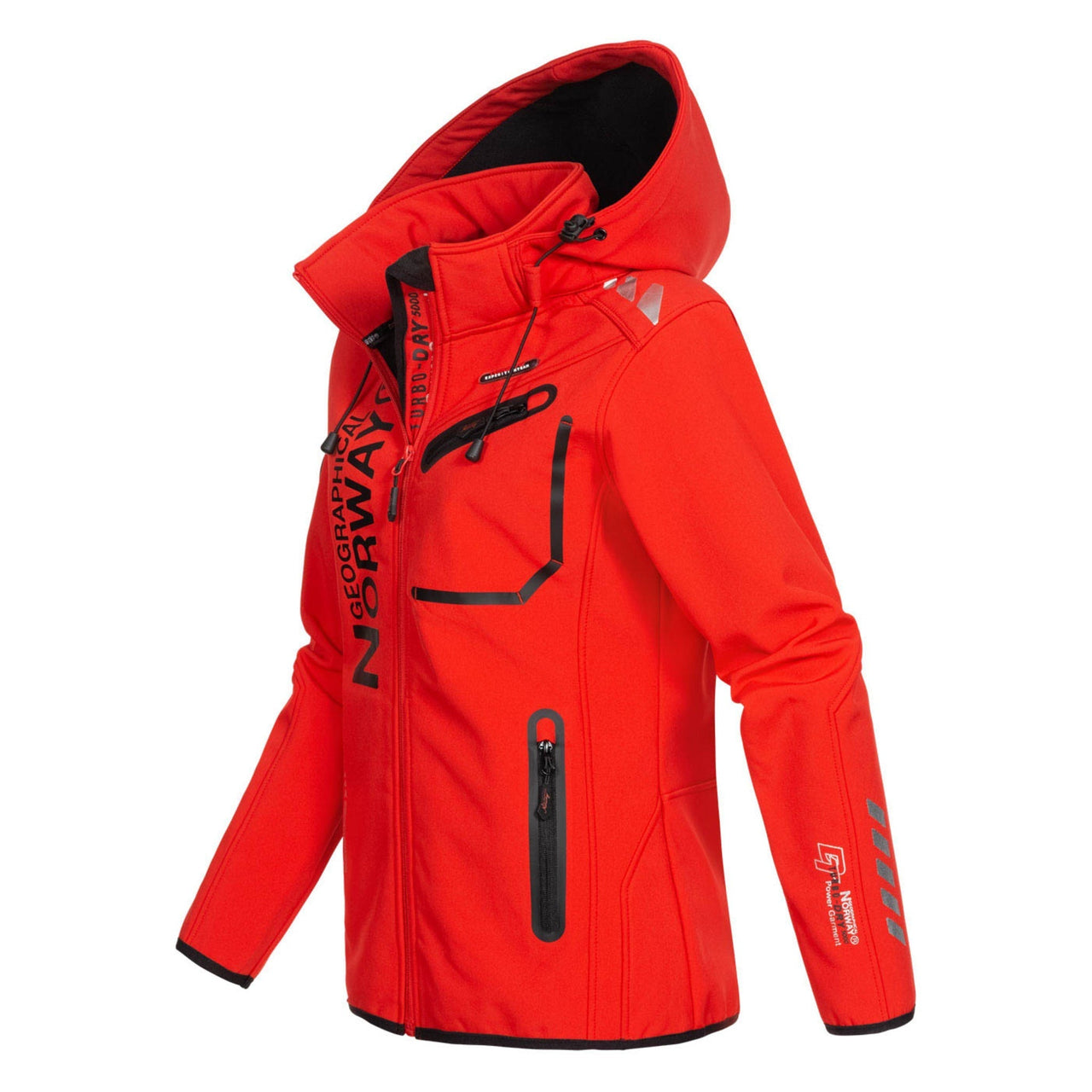 Geographical Norway Reine Femme - Softshell - Geographical Norway - S Rouge Noir