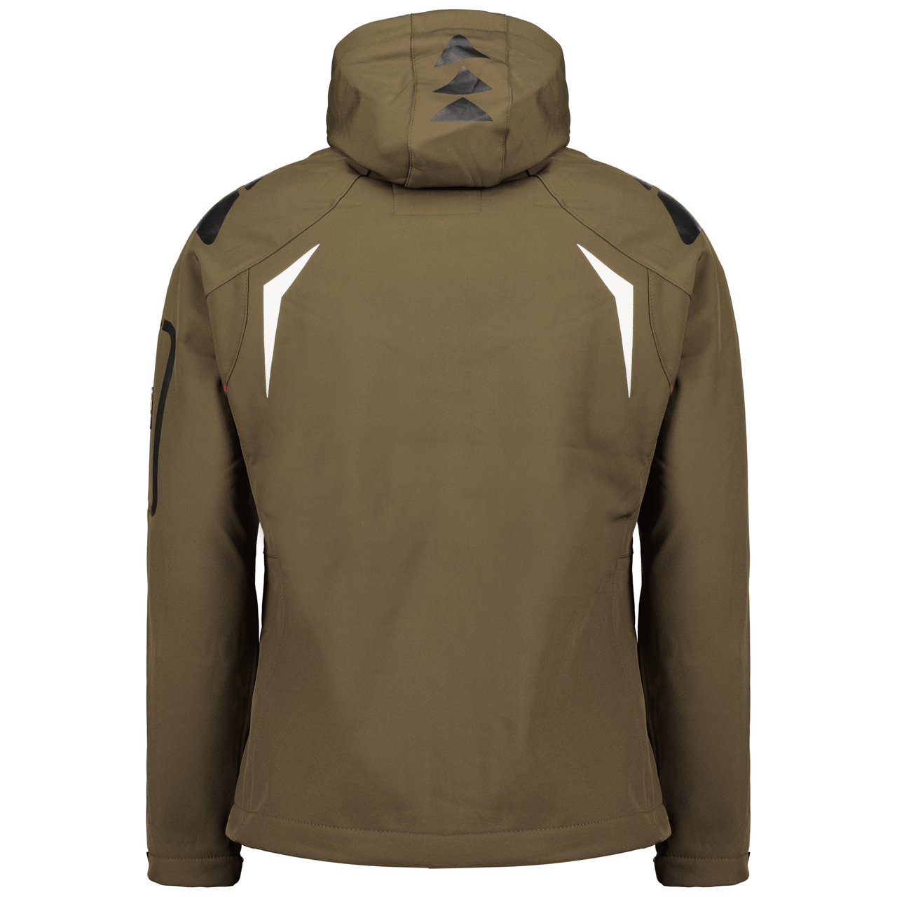 Geographical Norway Techno Homme - Blouson Softshell - Geographical Norway - S Kaki Rouge