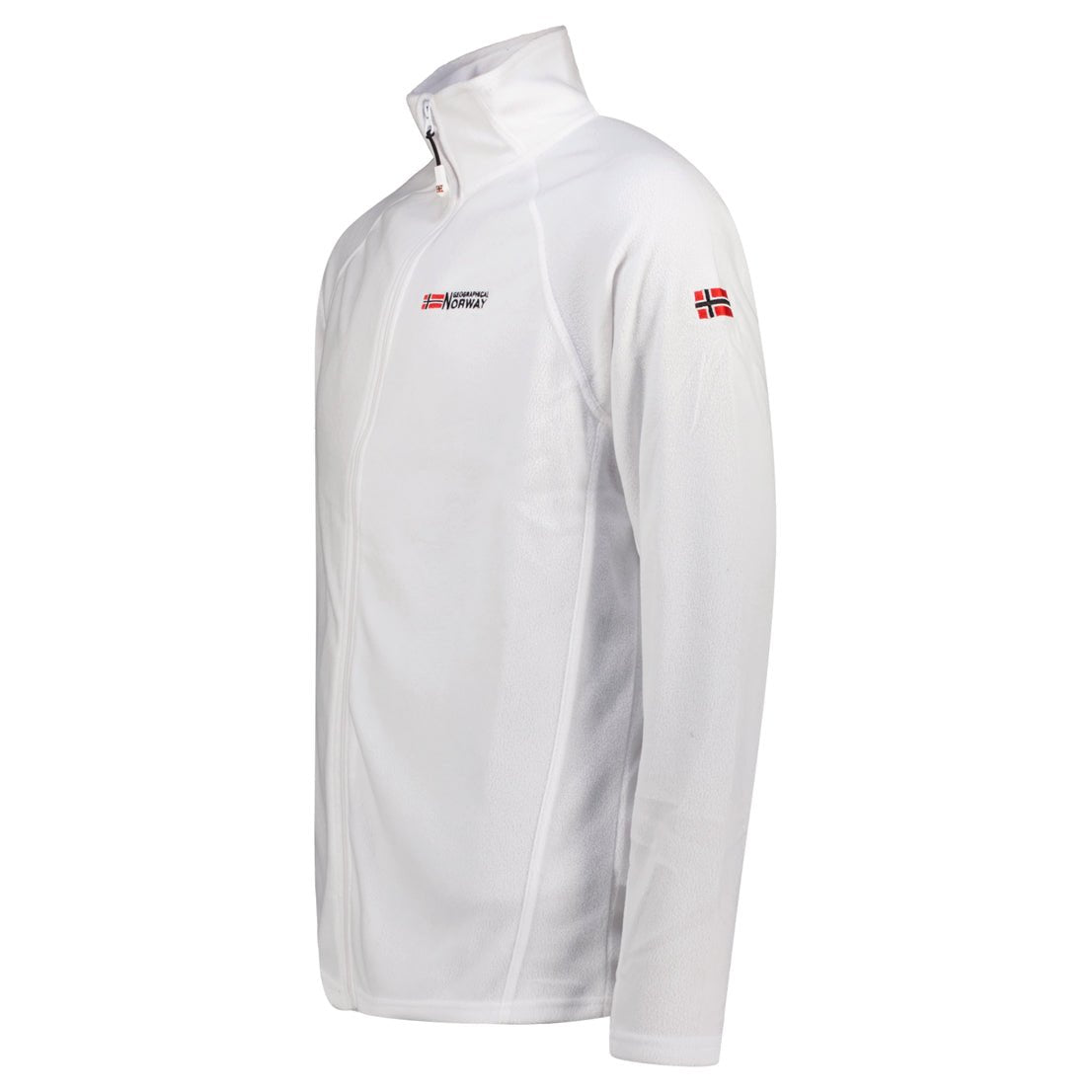 Geographical Norway Tug Fz Homme - Micro - polaire - Geographical Norway - S Blanc