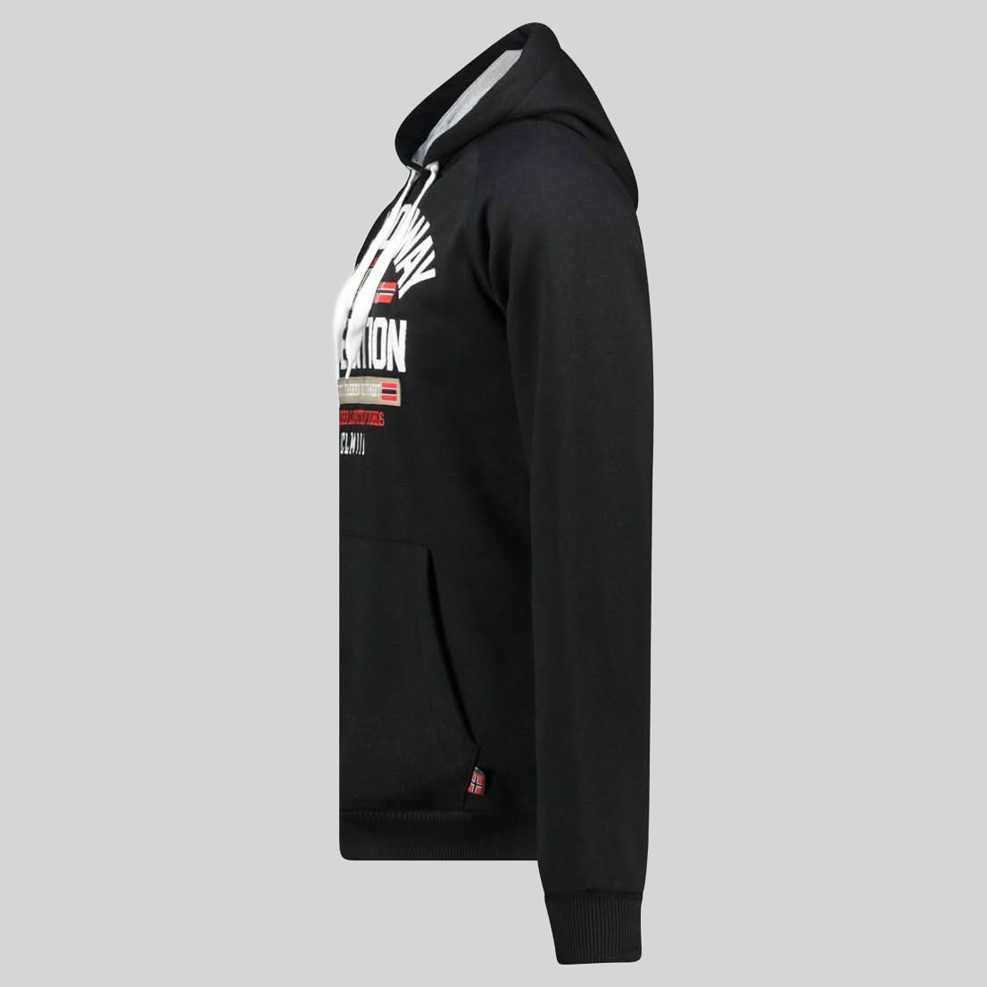 Geographical Norway GERMANITO - Felpa con cappuccio da uomo con stampa e bandiera - Geographical Norway GERMANITO_MEN_NOIR_S_SDB-GERMANITO_MEN_NOIR_M_SDB-GERMANITO_MEN_MARINE_M_SDB-GERMANITO_MEN_MARINE_S_SDB-GERMANITO_MEN_ROUGE_SDB-GERMANITO_MEN_KAKI_M_SDB-GERMANITO_MEN_KAKI_SDB-GERMANITO_MEN_ROUGE_M_SDB-GERMANITO_MEN_GRIS_CLAIR_M_SDB-GERMANITO_MEN_GRIS_CLAIR_S_SDB