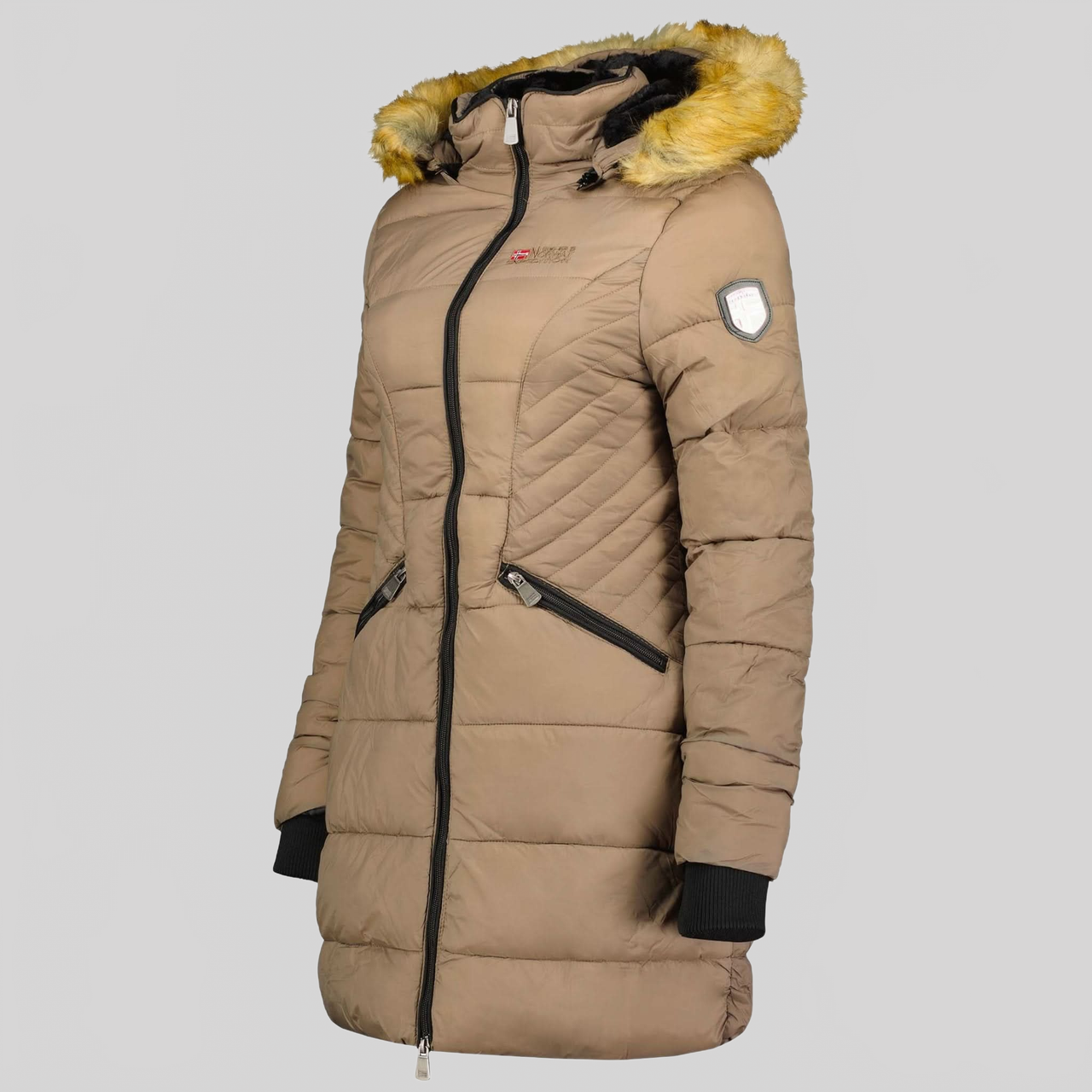 Geographical Norway Geographical Norway Abeille Femme - Parka cálida con capucha - Geographical Norway ABEILLE_LADY_KAKI_S_SDB-ABEILLE_LADY_MARINE_S_SDB-ABEILLE_LADY_NOIR_S_SDB-BEE_LADY_MOLE_SDB-BEE_LADY_KHAKI_M_SDB-BEE_LADY_MARINE_M_SDB-BEE_LADY_BLACK_M_SDB-BEE_LADY_MOLE_M_SDB-BEE_LADY_KHAKI_L_SDB-BEE_LADY_MARINE_L_SDB