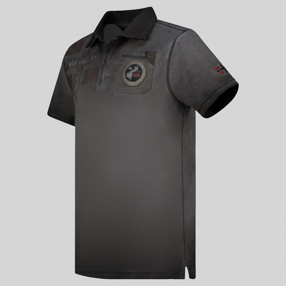 Geographical Norway ográfica KIMAC Hombre - Polo Manga Corta 100% Algodón - Geographical Norway KIMAC_MEN_BEIGE_S_SDB-KIMAC_MEN_BEIGE_M_SDB-KIMAC_MEN_BEIGE_L_SDB-KIMAC_MEN_BEIGE_XL_SDB-KIMAC_MEN_BEIGE_XXL_SDB-KIMAC_MEN_BEIGE_3XL_SDB-KIMAC_MEN_BLEU_S_SDB-KIMAC_MEN_BLEU_M_SDB-KIMAC_MEN_BLEU_XL_SDB-KIMAC_MEN_BLEU_XL_SDB