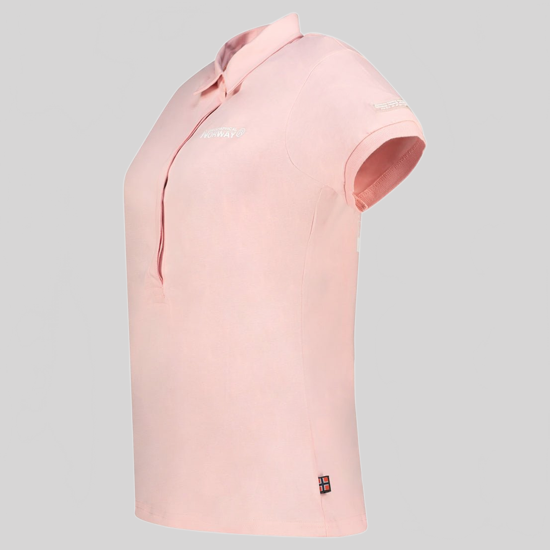 Geographical Norway Kumping Femme - Polo à imprimés avec col boutonné - Geographical Norway KUMPING_LADY_CREME_S_SDB-KUMPING_LADY_CREME_M_SDB-KUMPING_LADY_CREME_L_SDB-KUMPING_LADY_CREME_XL_SDB-KUMPING_LADY_CREME_XXL_SDB-KUMPING_LADY_VIOLET_S_SDB-KUMPING_LADY_VIOLET_M_SDB-KUMPING_LADY_VIOLET_L_SDB-KUMPING_LADY_VIOLET_XL_SDB-KUMPING_LADY_VIOLET_XXL_SDB