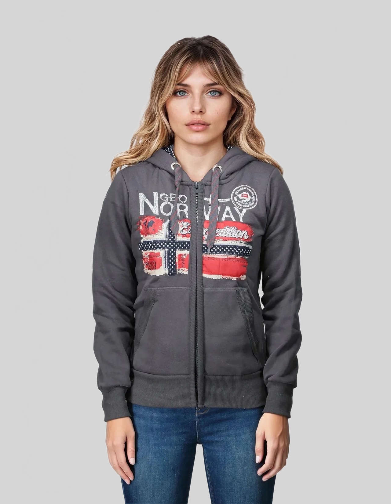 Geographical Norway Farlotte Damen - Kapuzenpullover - Geographical Norway FARLOTTE_LADY_TAUPE_S_SDB-FARLOTTE_LADY_ROSE_PALE_S_SDB-FARLOTTE_LADY_GRIS_FONCE_S_SDB-FARLOTTE_LADY_NOIR_S_S_DB-.FARLOTTE_LADY_MARINE_S_SDB-FARLOTTE_LADY_HELLGRAU_S_S_SDB-FARLOTTE_LADY_MARINE_M_SDB-FARLOTTE_LADY_ROSE_PALE_M_SDB-FARLOTTE_LADY_HELLGRAU_M_SDB-FARLOTTE_LADY_TAUPE_M_SDB