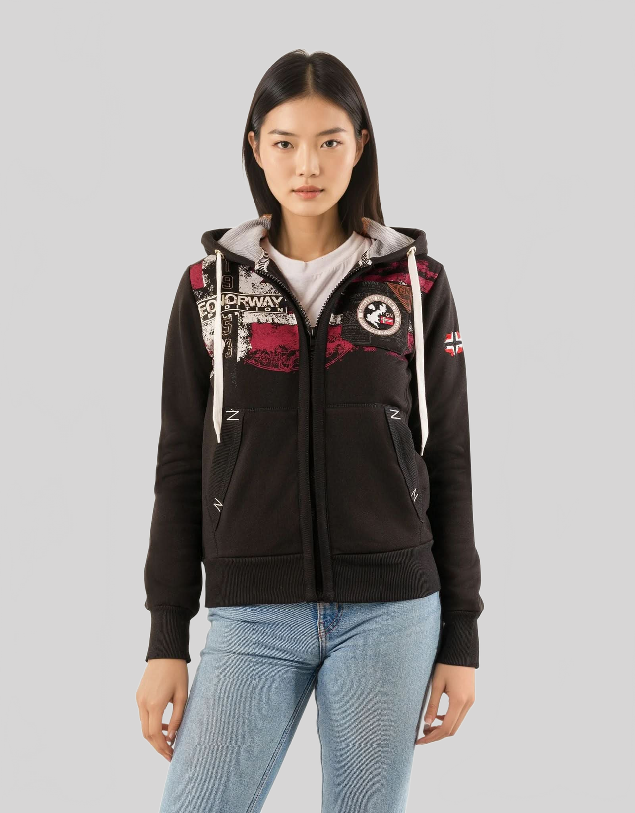 Geographical Norway Fespote Damen - Kapuzenpullover - Geographical Norway FESPOTE_LADY_GRENAT_S_SDB-FESPOTE_LADY_ROSE_PALE_S_SDB-FESPOTE_LADY_ROUGE_S_SDB-FESPOTE_LADY_GRENAT_M_SDB-.FESPOTE_LADY_ROSE_PALE_M_SDB-FESPOTE_LADY_ROUGE_M_SDB-FESPOTE_LADY_GRENAT_L_SDB-FESPOTE_LADY_ROSE_PALE_L_SDB-FESPOTE_LADY_ROUGE_L_SDB-FESPOTE_LADY_GRENAT_XL_SDB