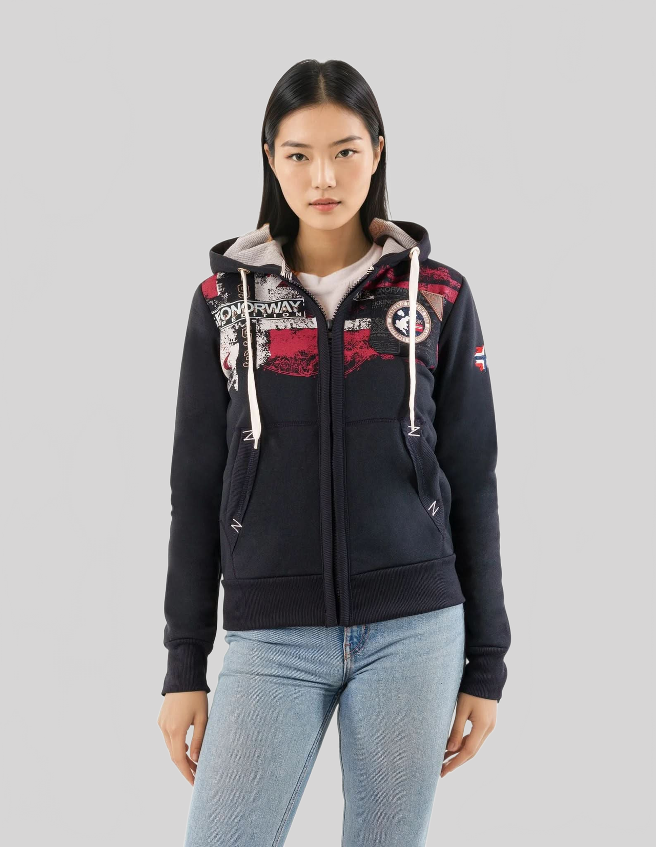 Geographical Norway Fespote Damen - Kapuzenpullover - Geographical Norway FESPOTE_LADY_GRENAT_S_SDB-FESPOTE_LADY_ROSE_PALE_S_SDB-FESPOTE_LADY_ROUGE_S_SDB-FESPOTE_LADY_GRENAT_M_SDB-.FESPOTE_LADY_ROSE_PALE_M_SDB-FESPOTE_LADY_ROUGE_M_SDB-FESPOTE_LADY_GRENAT_L_SDB-FESPOTE_LADY_ROSE_PALE_L_SDB-FESPOTE_LADY_ROUGE_L_SDB-FESPOTE_LADY_GRENAT_XL_SDB