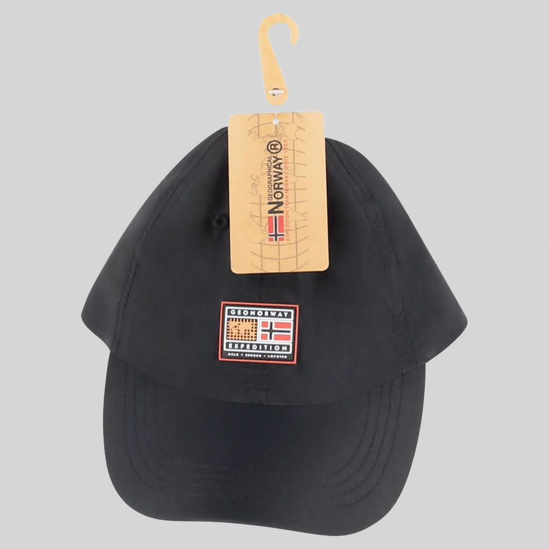 Geographical Norway William - Adjustable cap with front badge - Geographical Norway WILLIAM_CAP_BEIGE_SDB-WILLIAM_CAP_KAKI_SDB-WILLIAM_CAP_MARINE_SDB-WILLIAM_CAP_NOIR_SDB