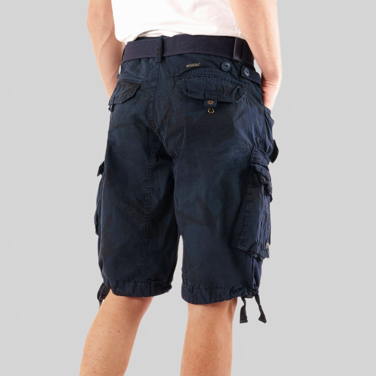Geographical Norway Panoramique Homme - Bermuda Camo White - Geographical Norway - S Camo White