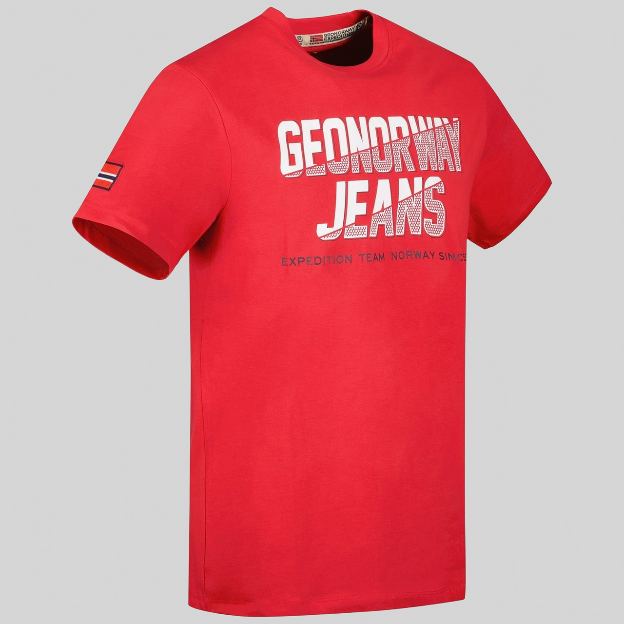 Geographical Norway Jasper - T-shirt Homme Col Rond avec Drapeau et Impressions - Geographical Norway JASPER_MEN_NOIR_M_SDB-JASPER_MEN_BLANC_M_SDB-JASPER_MEN_MARINE_M_SDB-JASPER_MEN_GRIS_CLAIR_M_SDB-JASPER_MEN_ROUGE_M_SDB-JASPER_MEN_GRIS_CLAIR_L_SDB-JASPER_MEN_MARINE_L_SDB-JASPER_MEN_BLANC_L_SDB-JASPER_MEN_ROUGE_L_SDB-JASPER_MEN_NOIR_L_SDB