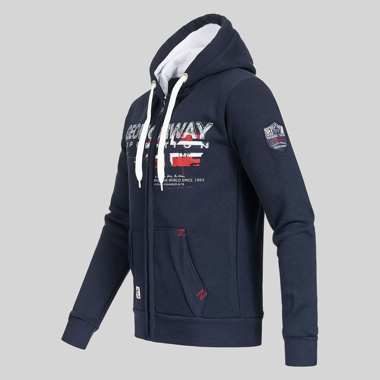 Geographical Norway Gisland Homme - Sweat à capuche - Geographical Norway GISLAND_MEN_GRIS_CLAIR_S_SDB-GISLAND_MEN_GRIS_CLAIR_M_SDB-GISLAND_MEN_GRIS_CLAIR_L_SDB-GISLAND_MEN_GRIS_CLAIR_XL_SDB-GISLAND_MEN_GRIS_CLAIR_XXL_SDB-GISLAND_MEN_GRIS_FONCE_S_SDB-GISLAND_MEN_GRIS_FONCE_M_SDB-GISLAND_MEN_GRIS_FONCE_L_SDB-GISLAND_MEN_GRIS_FONCE_XL_SDB-GISLAND_MEN_GRIS_FONCE_XXL_SDB