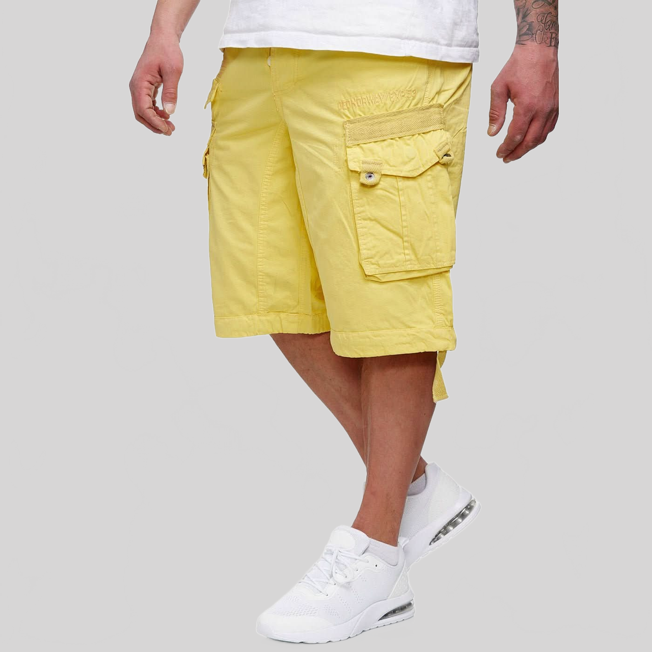 Geographical Norway Geographical Norway Panoramique Homme - Bermudas Amarillo - Geographical Norway - S Amarillo