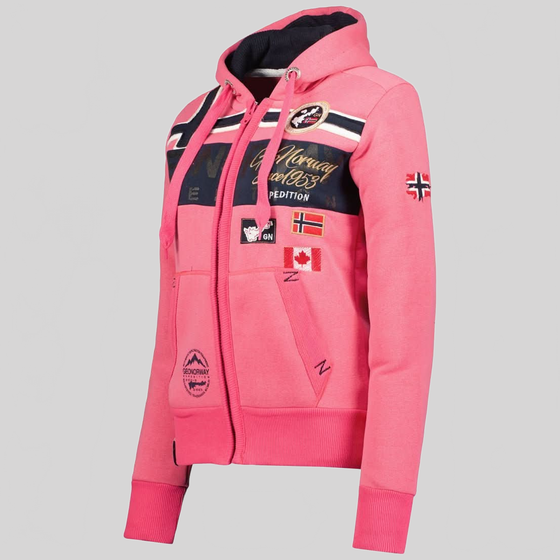 Geographical Norway Garadock Woman - Sweat - Geographical Norway GARADOCK_LADY_MARINE_SDB-GARADOCK_LADY_GRIS_CLAIR_SDB-GARADOCK_LADY_NOIR_SDB-GARADOCK_LADY_ROSE_FLASH_SDB-GARADOCK_LADY_ROUGE_S_SDB-GARADOCK_LADY_MARINE_M_SDB-GARADOCK_LADY_GRIS_CLAIR_M_SDB-GARADOCK_LADY_NOIR_M_SDB-GARADOCK_LADY_ROSE_FLASH_M_SDB-GARADOCK_LADY_ROUGE_M_SDB