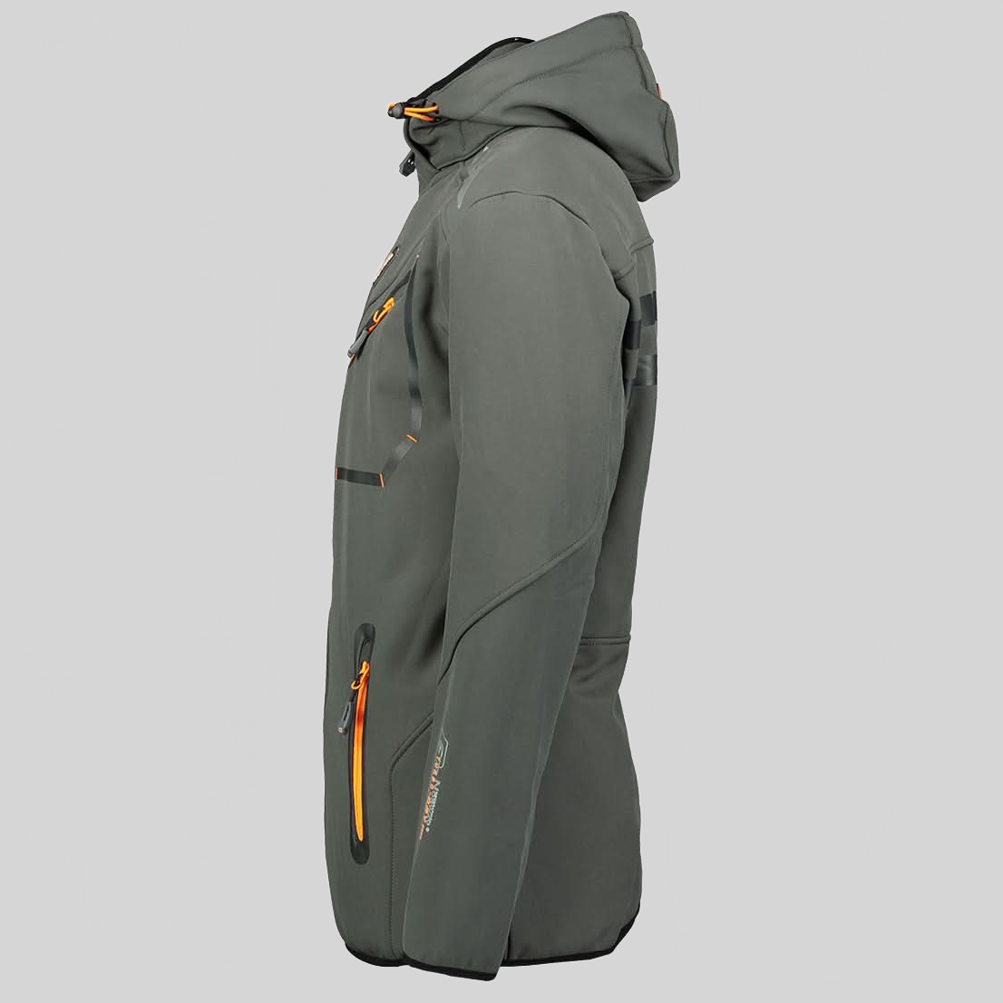 Geographical Norway Geographical Norway Royaute Homme - Softshell Gris Oscuro Naranja - Geographical Norway - S Gris Oscuro Naranja