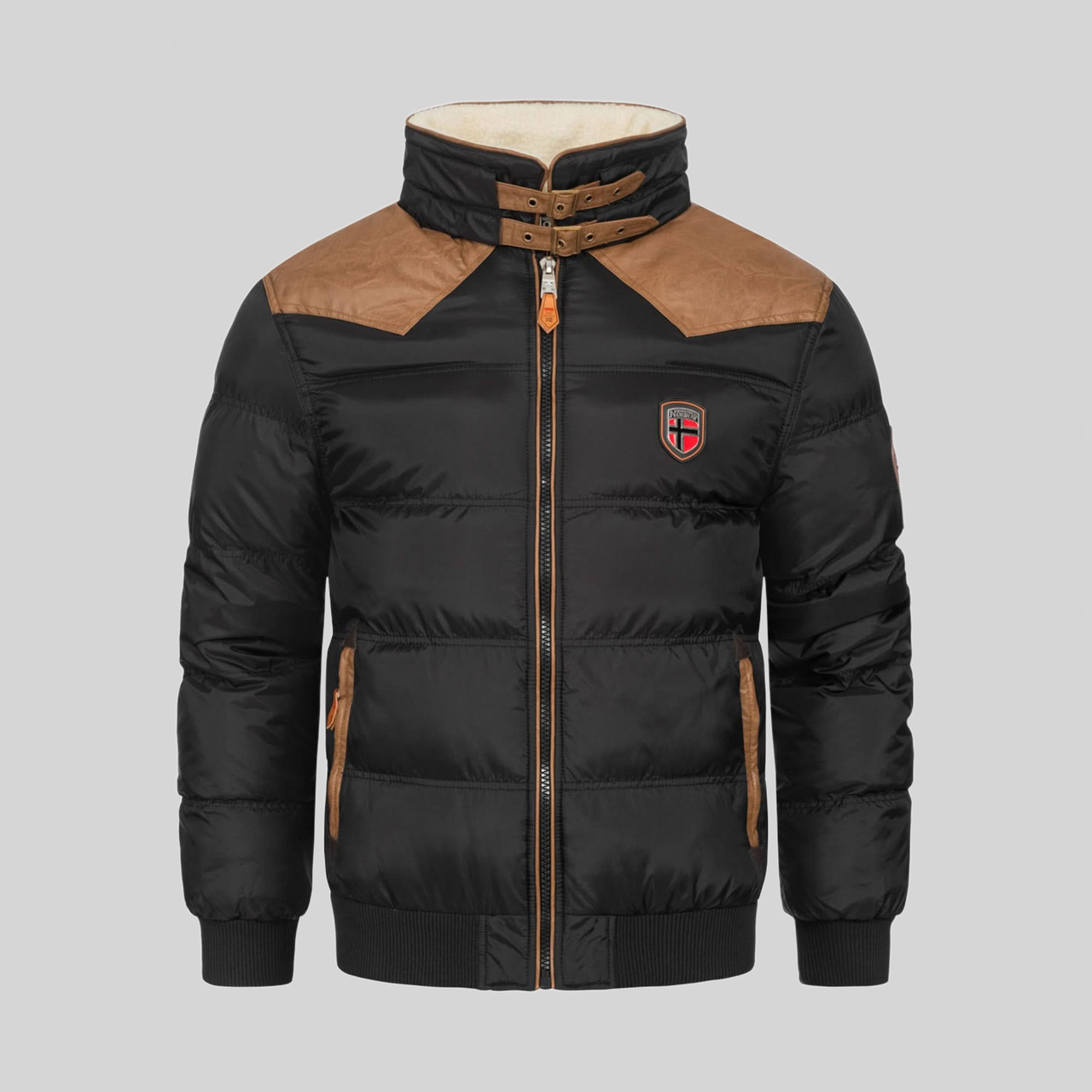 Geographical Norway Abramovitch Homme - Doudoune matelassée Noir - Geographical Norway - S Noir